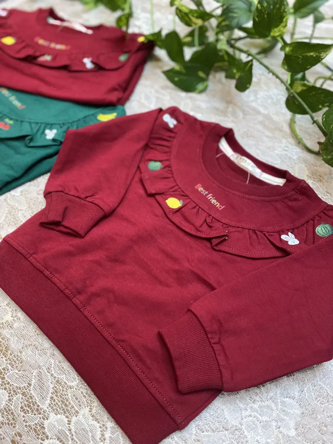 بلوز دخترانه یلدایی|کفش و لباس بچه|رستمآباد, |دیوار