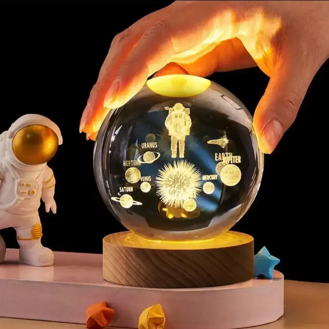 چراغ خواب مدل گوی کریستال|چراغ خواب و آباژور|پرند, فاز ۲|دیوار