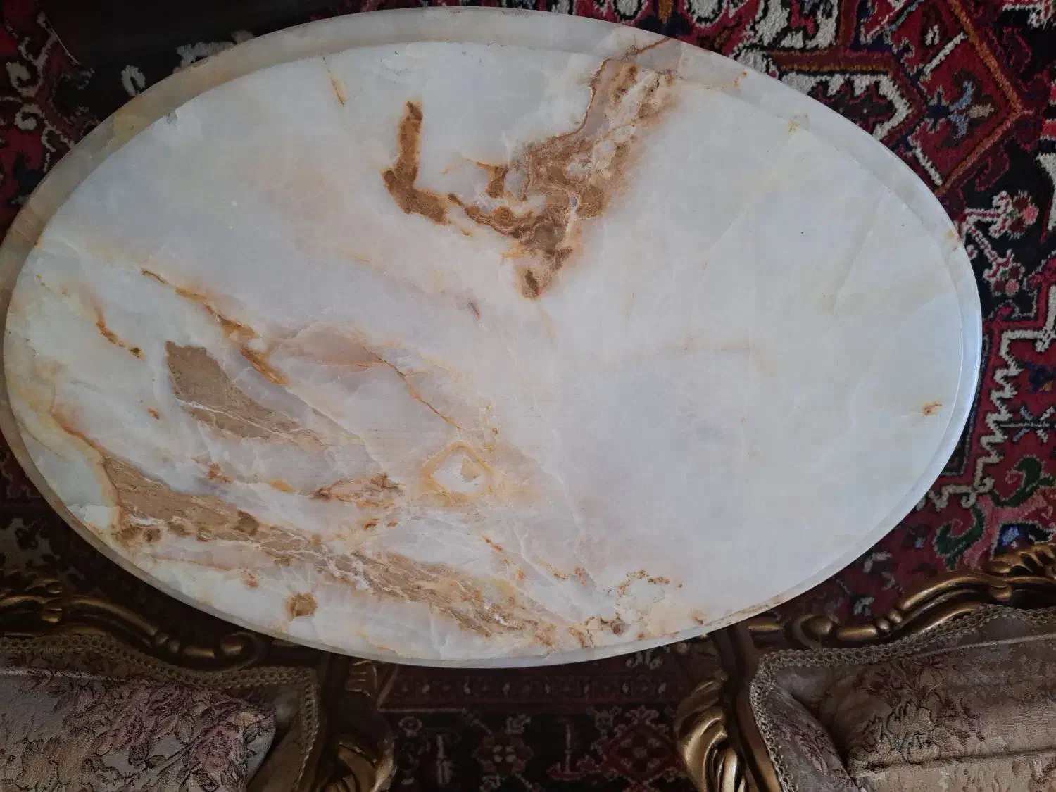 میز جلو مبلی برنز|مبلمان خانگی و میز عسلی|تبریز, |دیوار