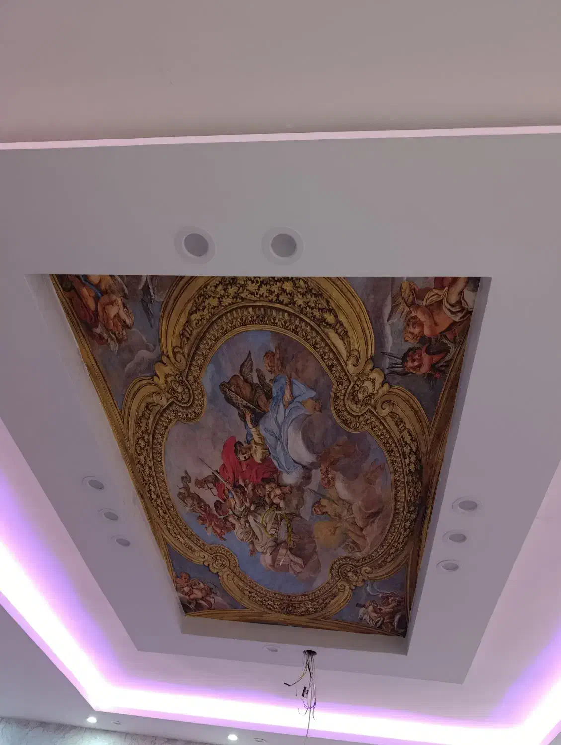 اجرای تخصصی کناف پارکت اذران کاغذ دیواری ترموال|خدمات پیشه و مهارت|ابهر, |دیوار