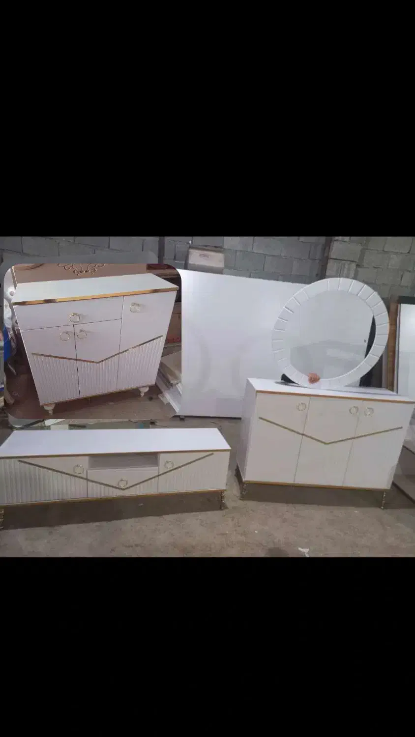 ست اقتصادی میز تلویزیون، کنسول و جاکفشی|میز تلویزیون|پارسآباد, |دیوار