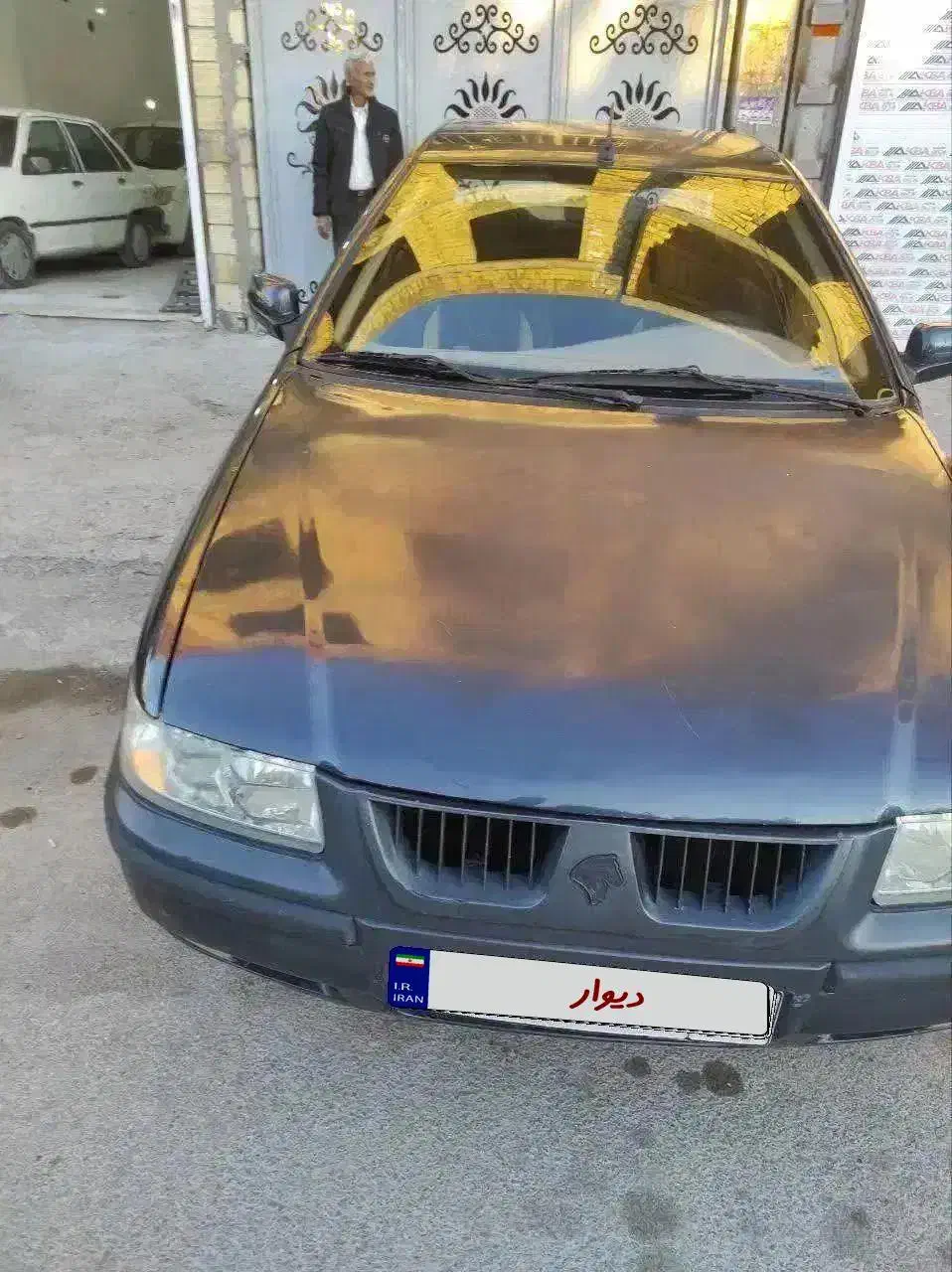 سمند ال ایکس دوگانه‌سوز  بدون رنگ تصادف استثنایی|خودرو سواری و وانت|پیر بکران, |دیوار