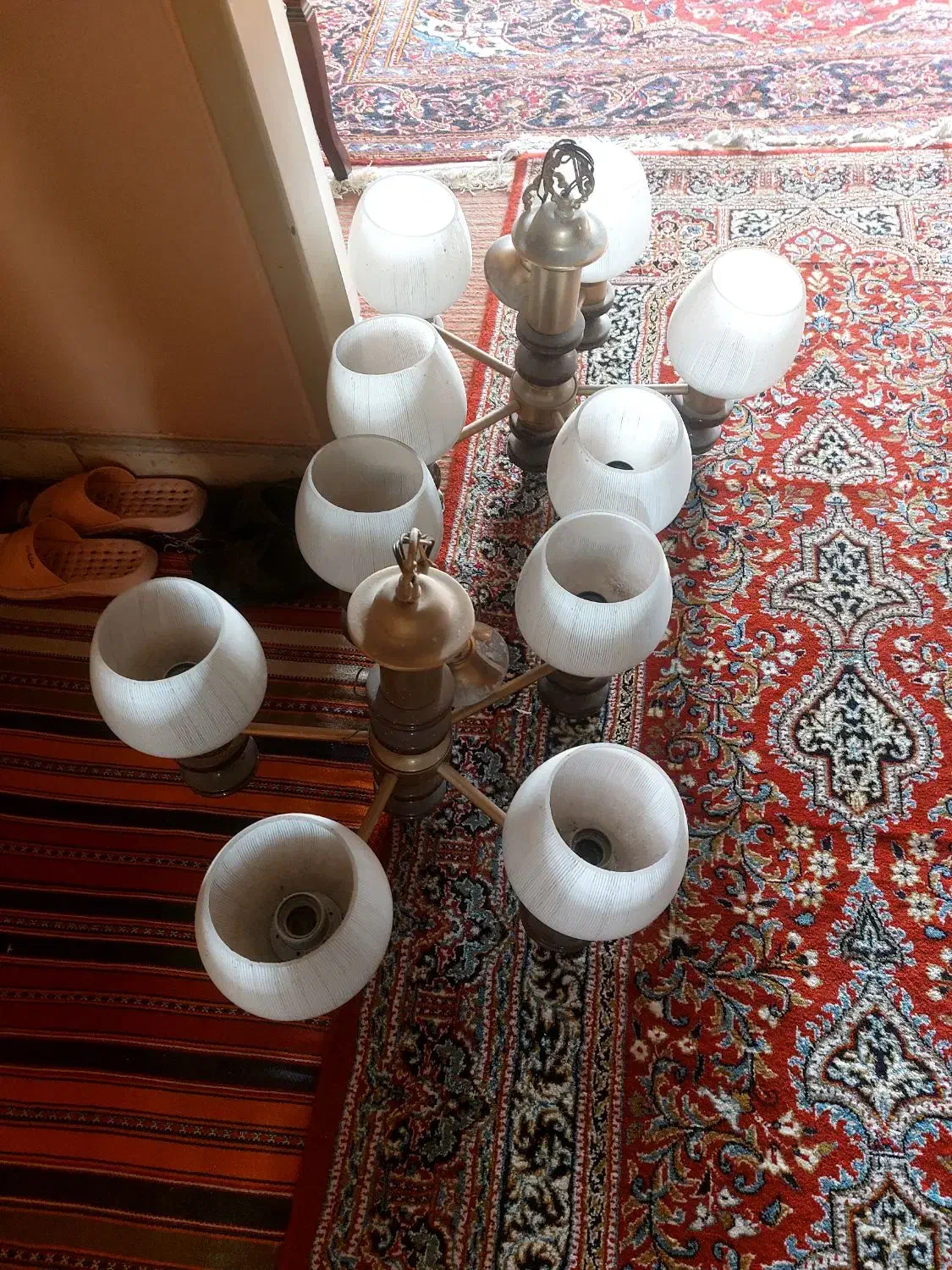 لوستر|لوستر و چراغ آویز|شیراز, آزادی|دیوار