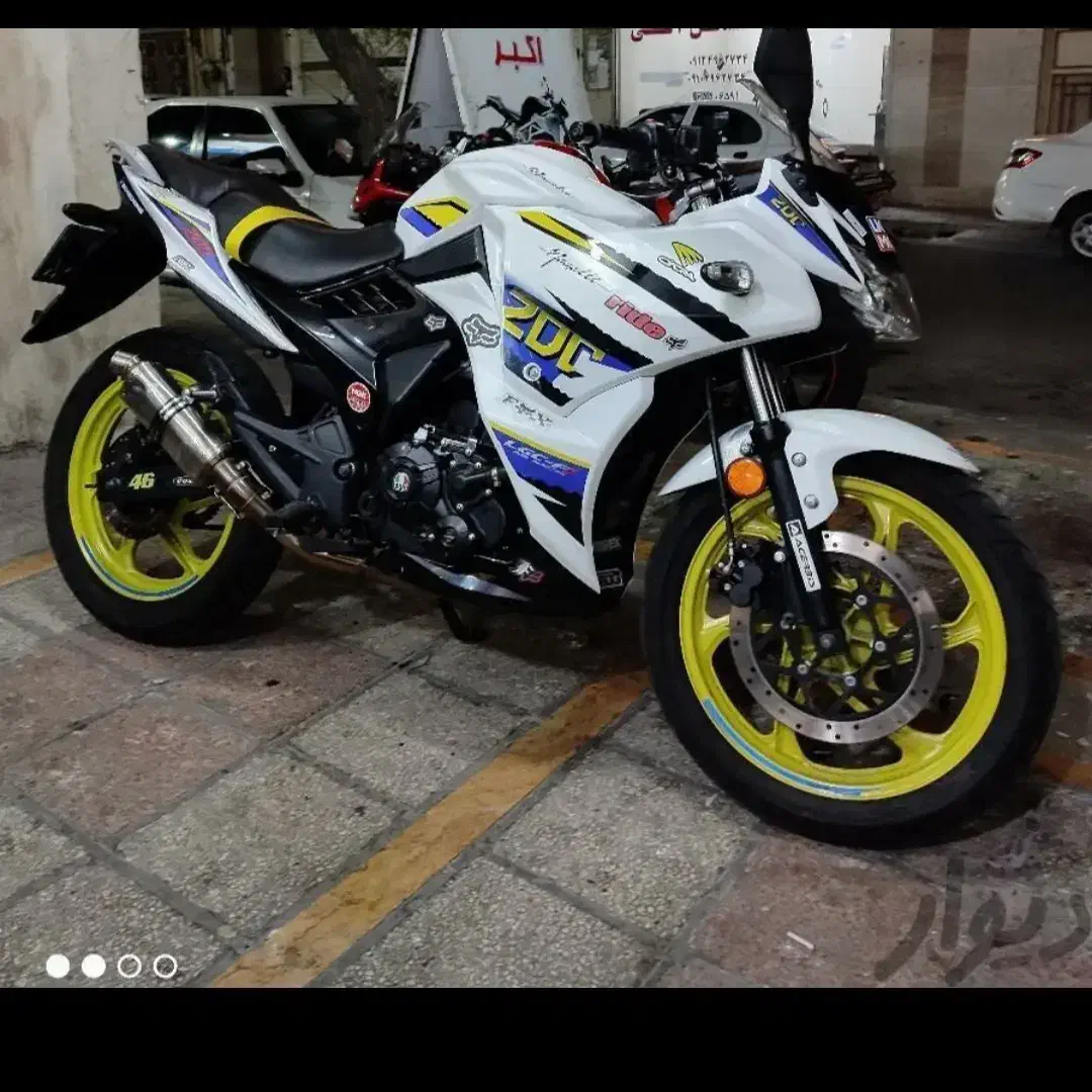 مگلی ۲۰۰ عین صفر|موتورسیکلت|سرعین, |دیوار