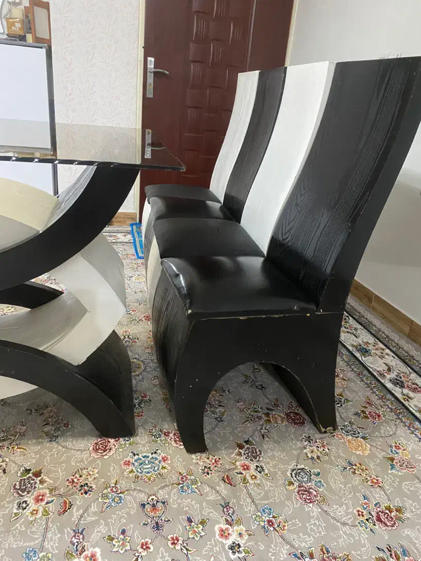 میز غذا خوردی چهار نفره|میز و صندلی غذاخوری|فردوسیه, |دیوار