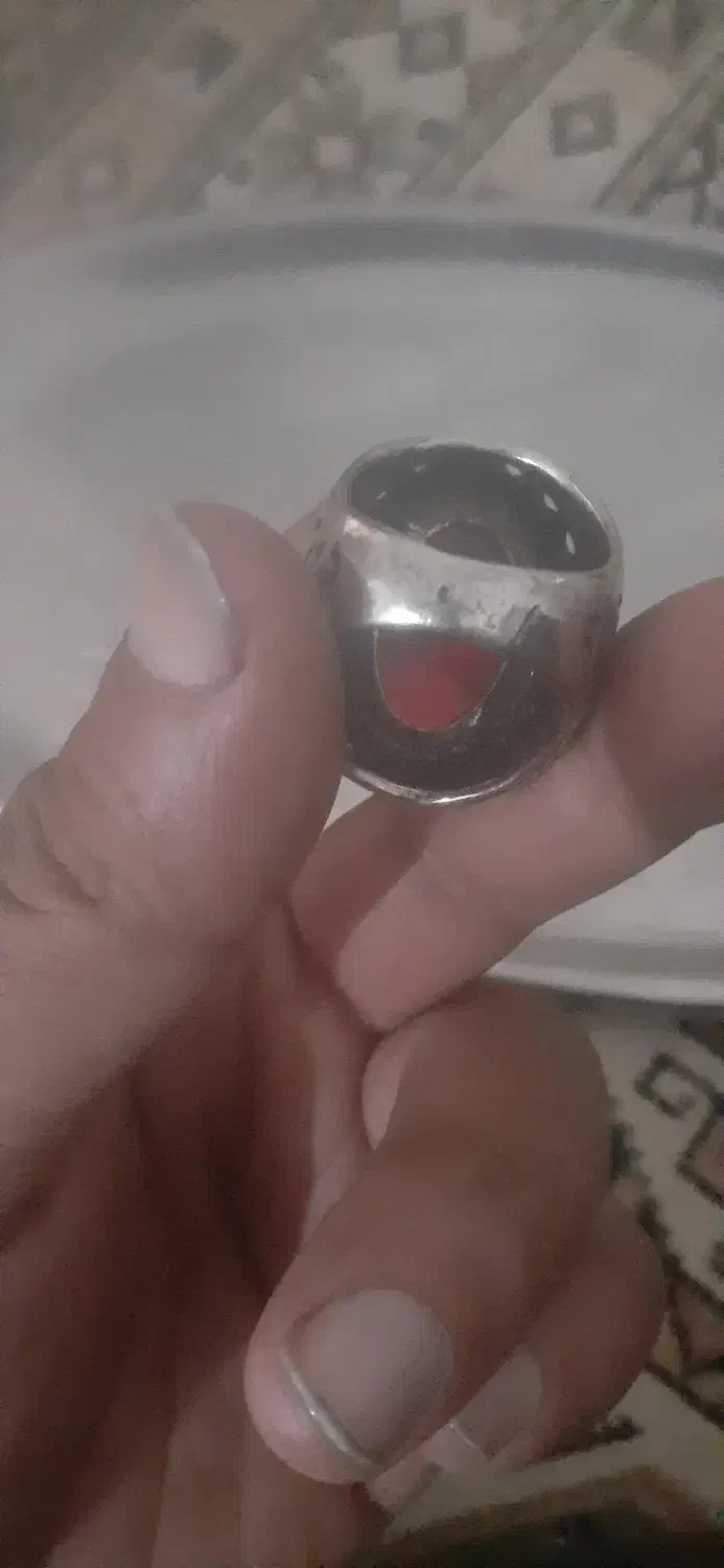 انگشتر نقره اصل|جواهرات|کارون, |دیوار