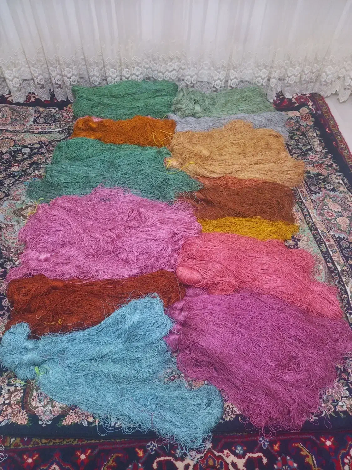 ابریشم|گلیم، جاجیم، گبه|تبریز, |دیوار