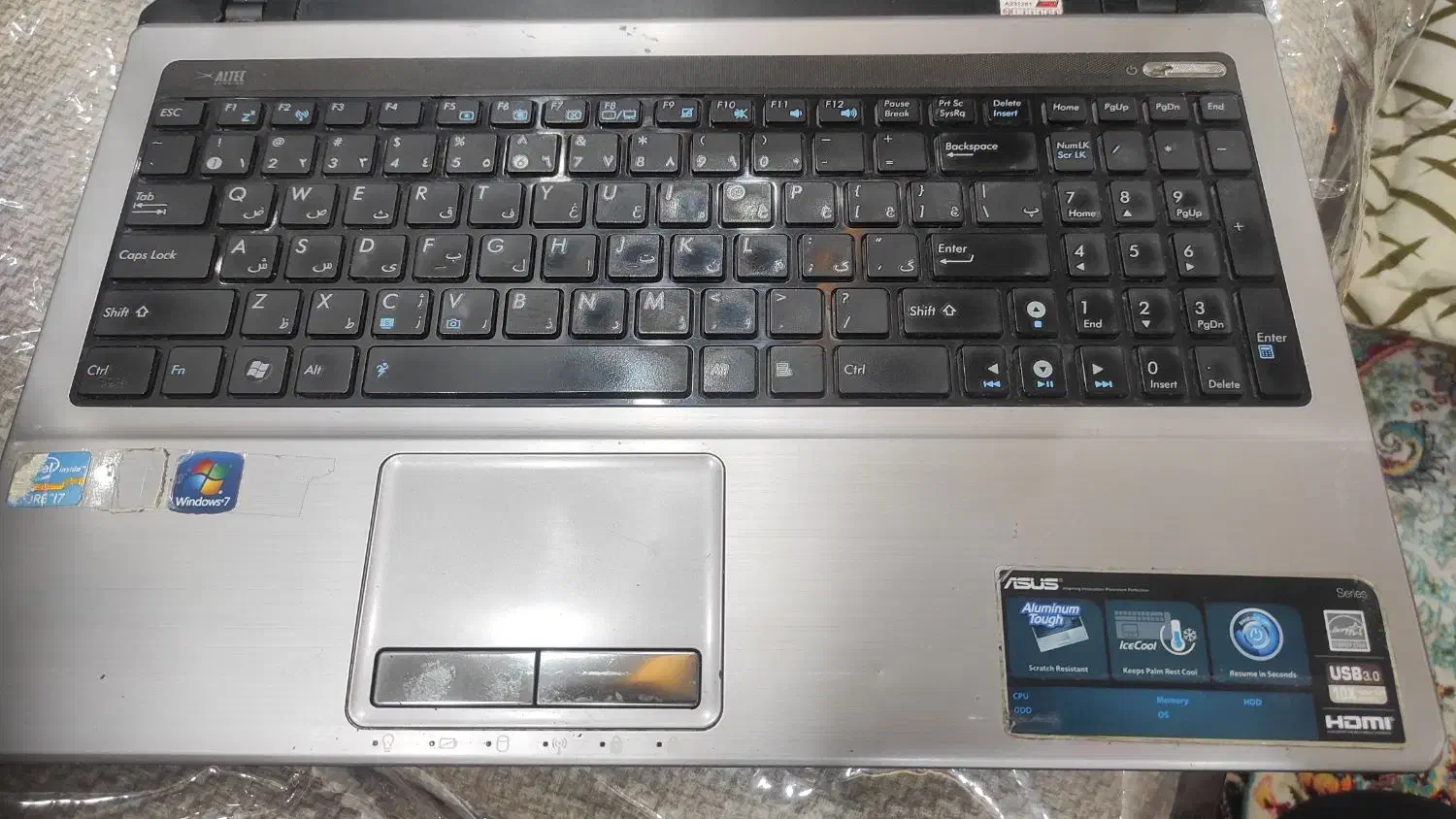 فروش لب تاپ ausus|رایانه همراه|بندرعباس, |دیوار