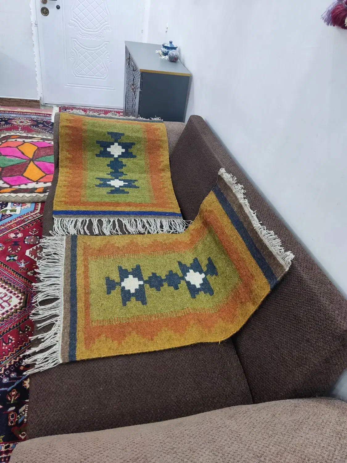 گلیم های ۶۰در۱۰۰جفتی|گلیم، جاجیم، گبه|یاسوج, |دیوار