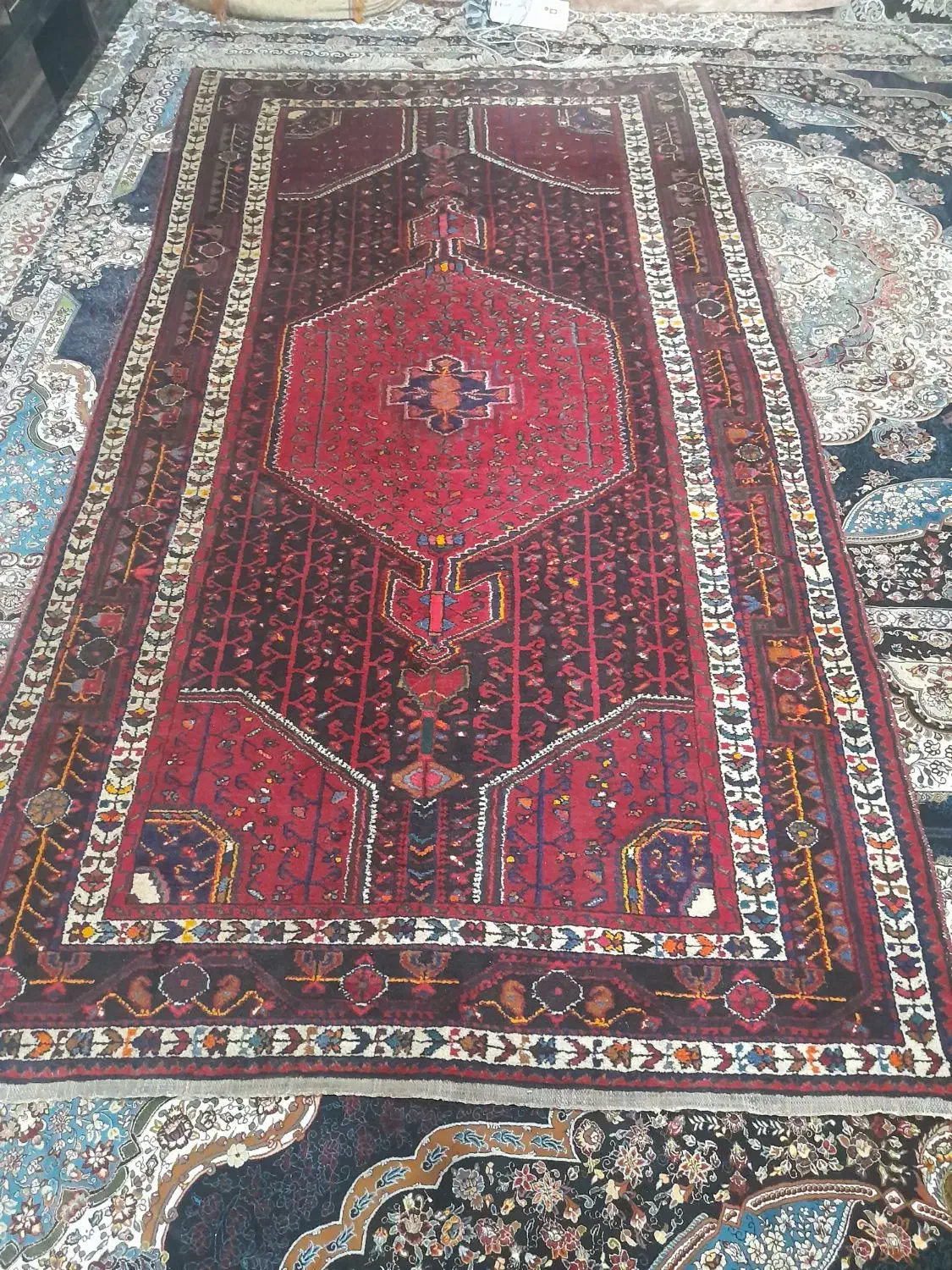 قالی|فرش|کرمانشاه, |دیوار