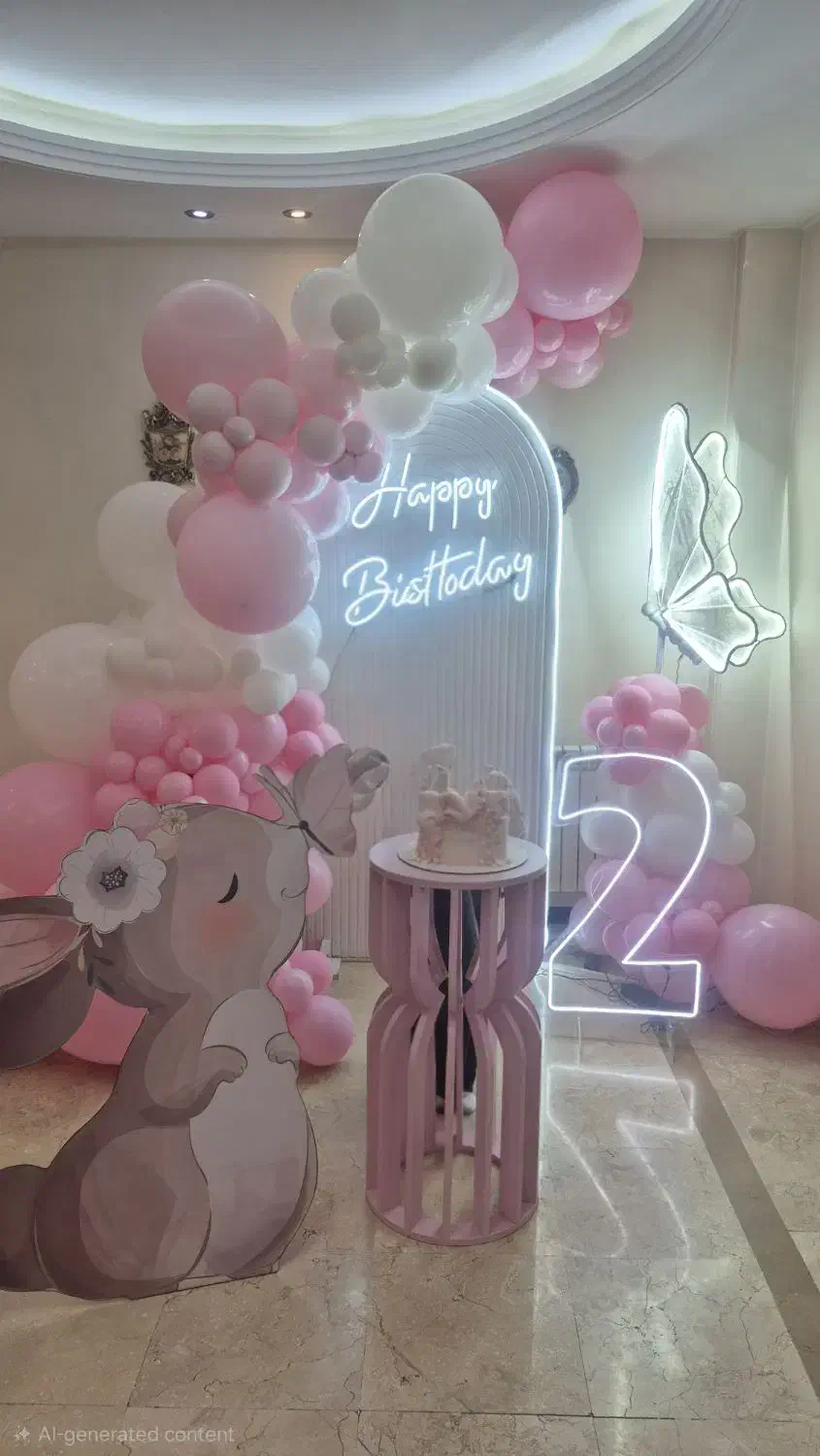 ریسه بادکنک بالن دار، شرق تهران|ریسه و چراغ تزئینی|تهران, آشتیانی|دیوار