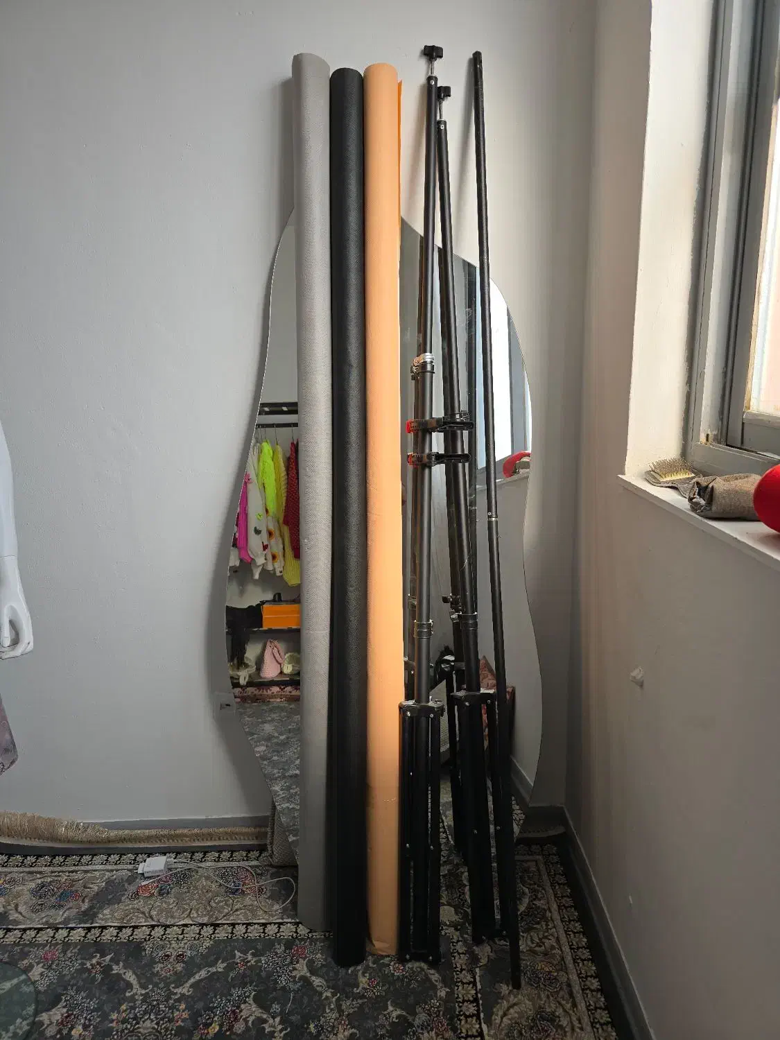 پرده عکاسی و پایه پرده عکاسی فروشی|دوربین عکاسی و فیلم‌برداری|مشهد, راهنمایی|دیوار