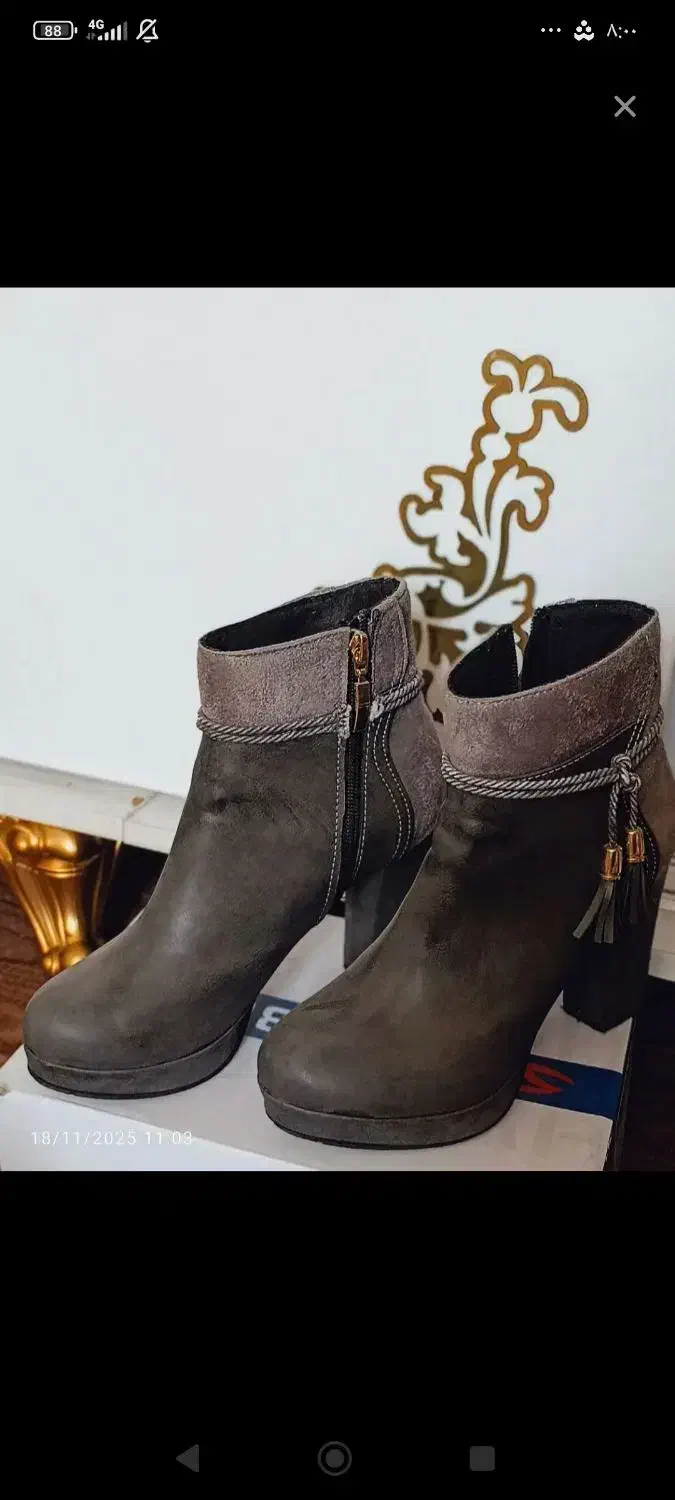 نیم بوت سایز ۳۷|کیف، کفش، کمربند|ارومیه, |دیوار