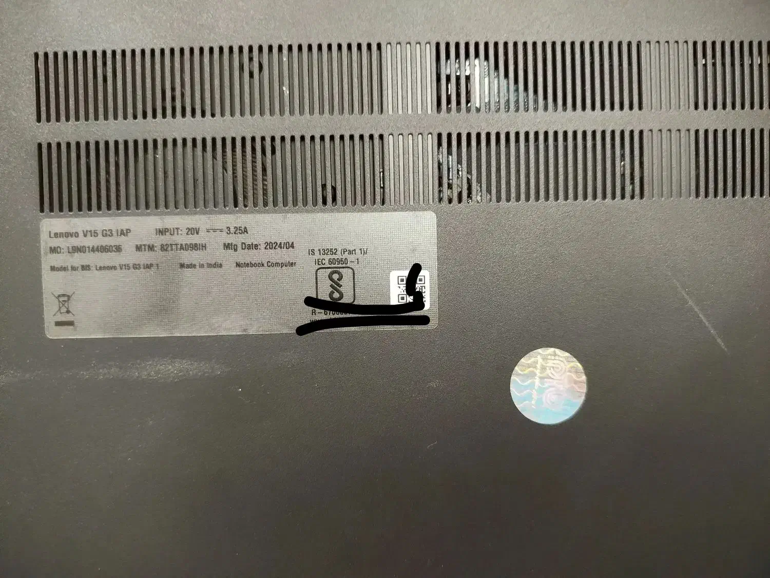 لپتاپ لنووV15 G3 lenovo 2024|رایانه همراه|مشهد, خواجه ربیع|دیوار