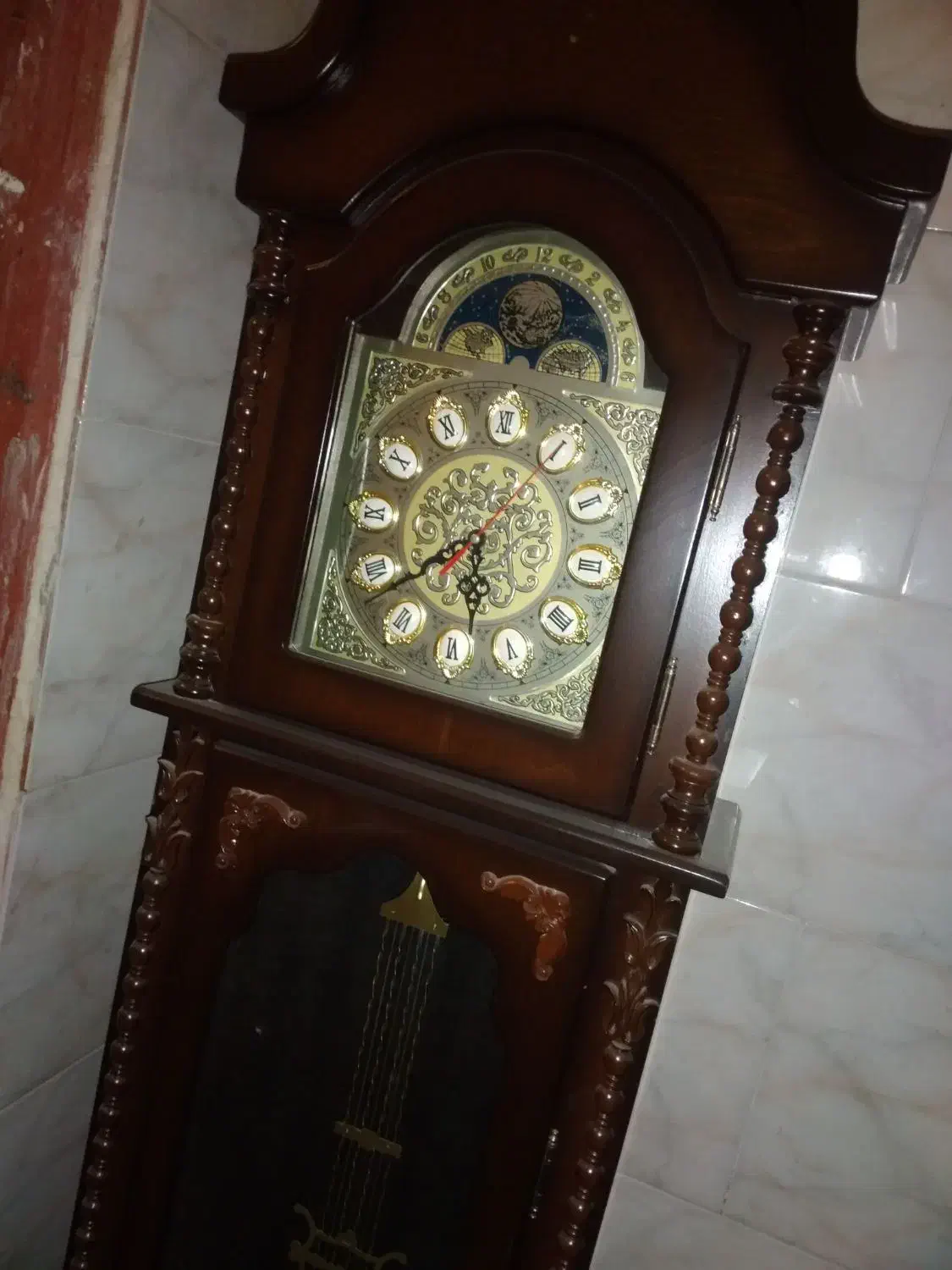 ساعت ایستاده تمام چوب درحدنو|ساعت دیواری و تزئینی|قدس, شهرقدس|دیوار