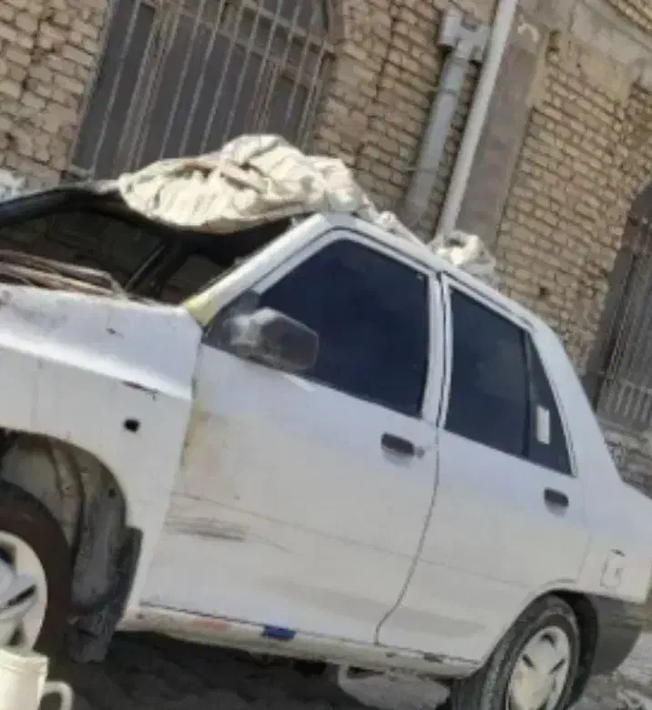 پرایدمدل۹۷ تصادفی سوخته بازدید نسیم شهر|خودرو سواری و وانت|نسیم‌شهر, |دیوار