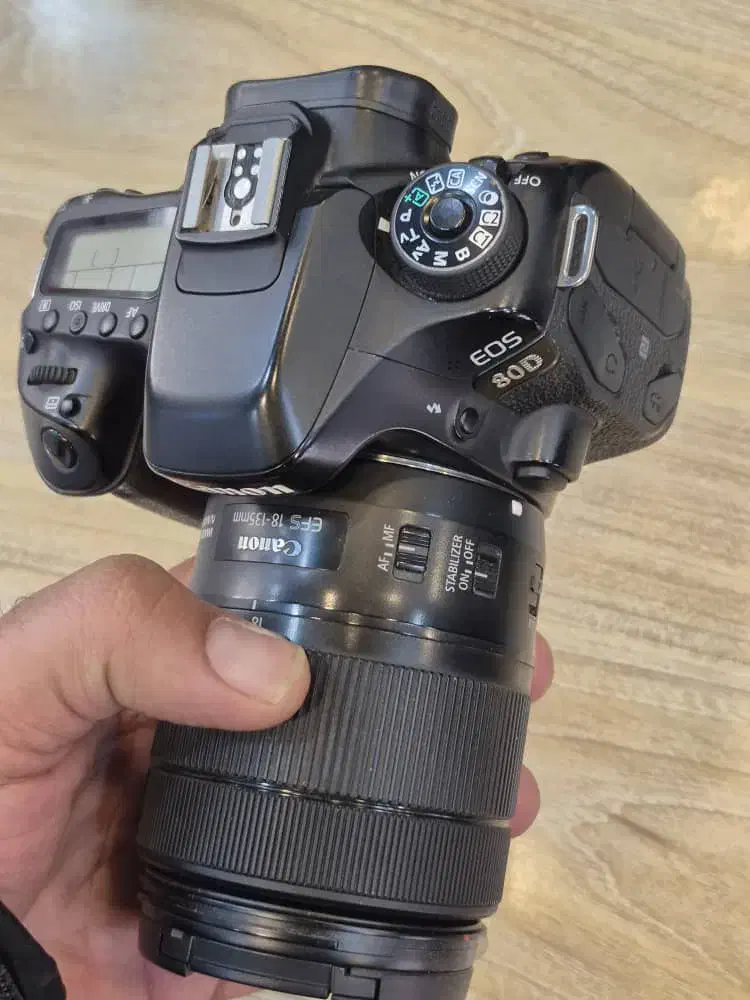 دوربین Canon 80D با لنز 18-135mm|دوربین عکاسی و فیلم‌برداری|اصفهان, خلجا|دیوار