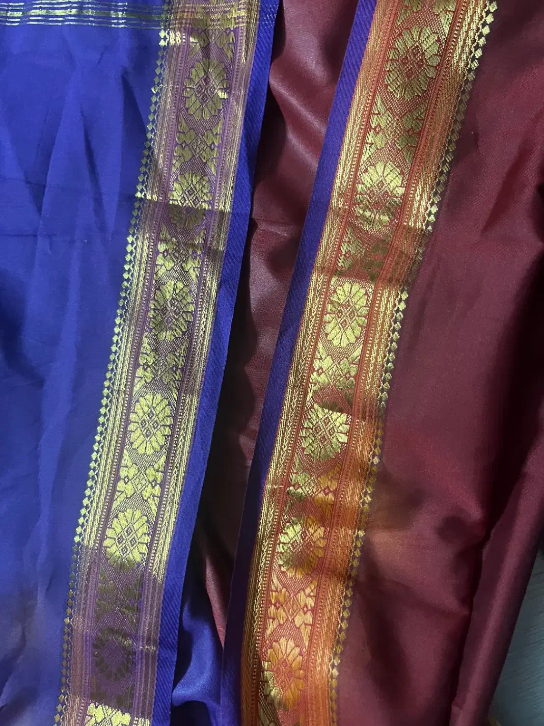 پارچه ی ساری هندی  جنس ساتن سبک و خنک|لوازم خیاطی و بافتنی|تهران, فاطمی|دیوار