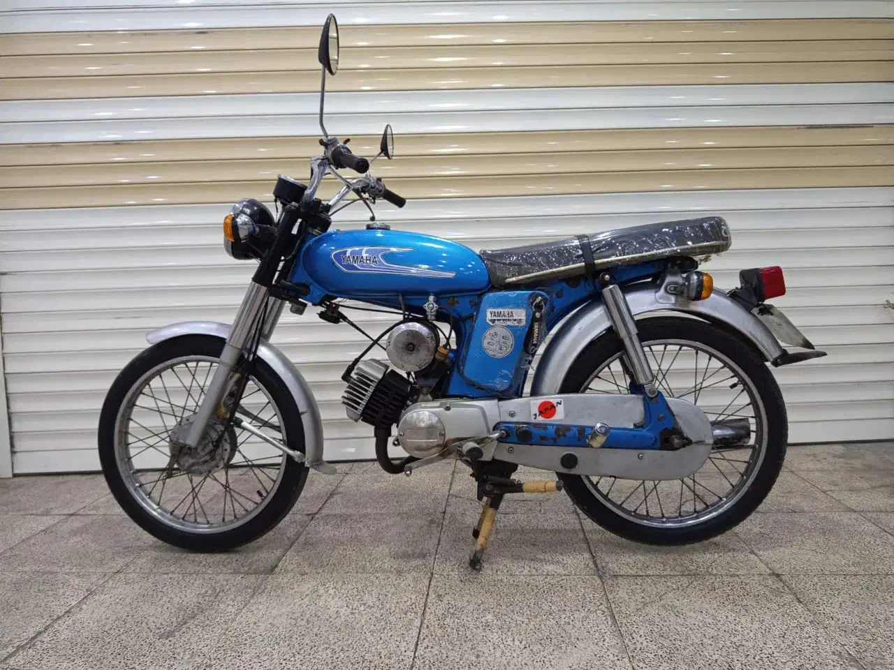 موتور یاماها 100 مدل 1381 آیی متالیک|موتورسیکلت|تهران, یافتآباد|دیوار