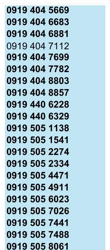 0919.26.8008.5|سیمکارت|کرج, کرج نو|دیوار