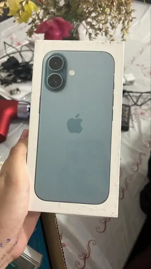 گوشی آیفون ۱۶ نرمال نو آکبند رنگ سبز|موبایل|تهران, نیلوفر|دیوار