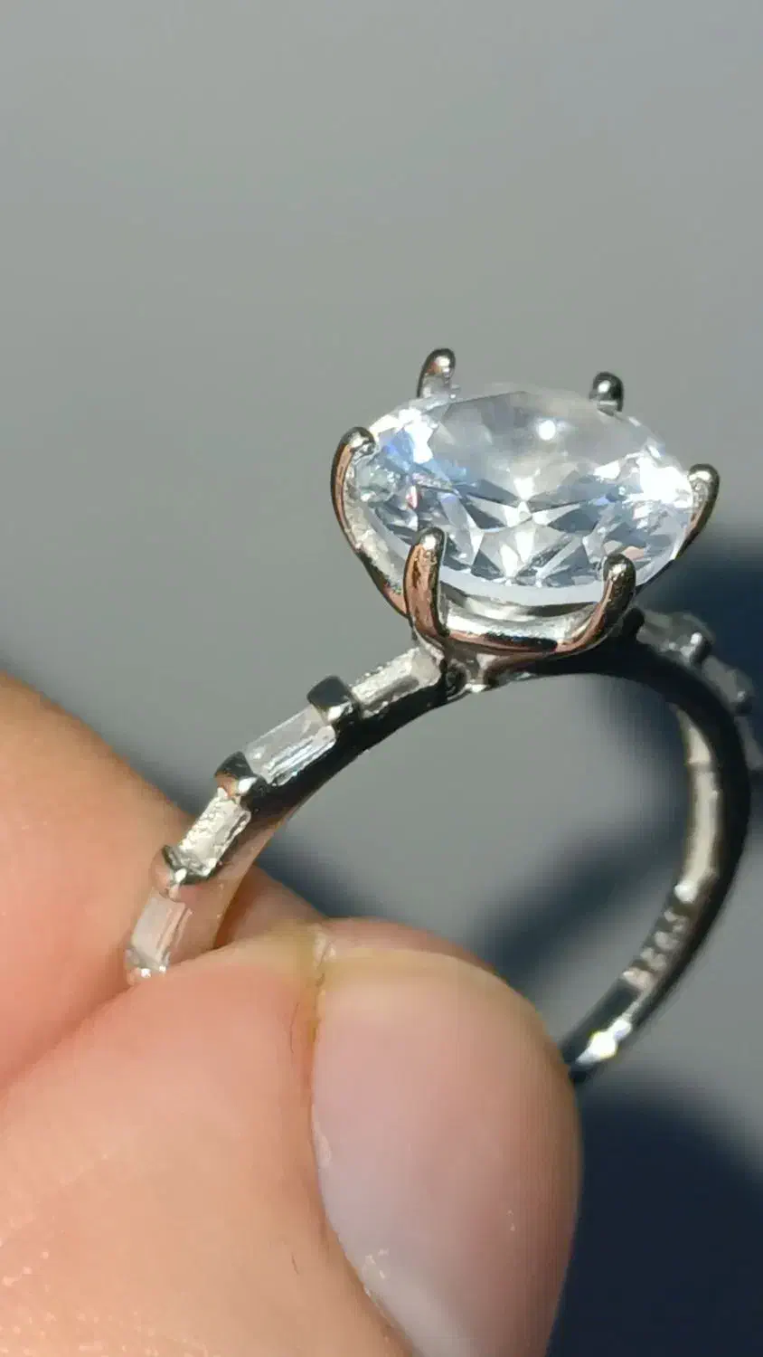 انگشتر زنانه نگین دار|جواهرات|تهران, جوادیه تهرانپارس|دیوار