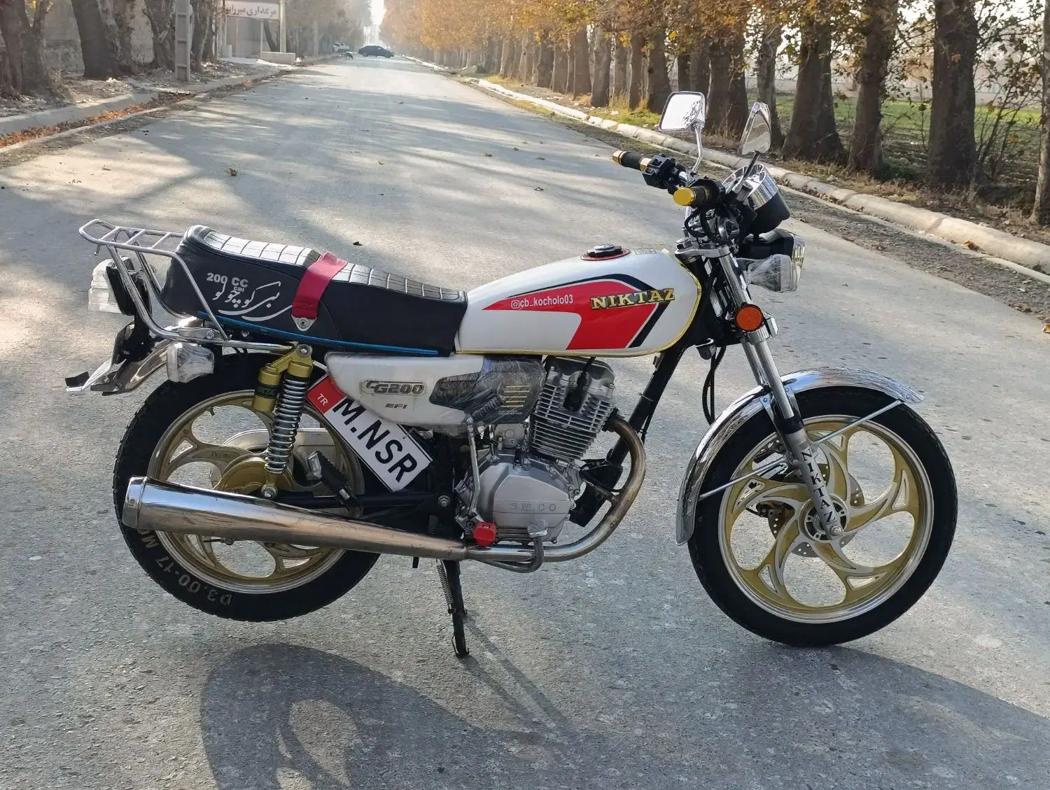 نیکتاز پلاس 200CC|موتورسیکلت|صفادشت, |دیوار