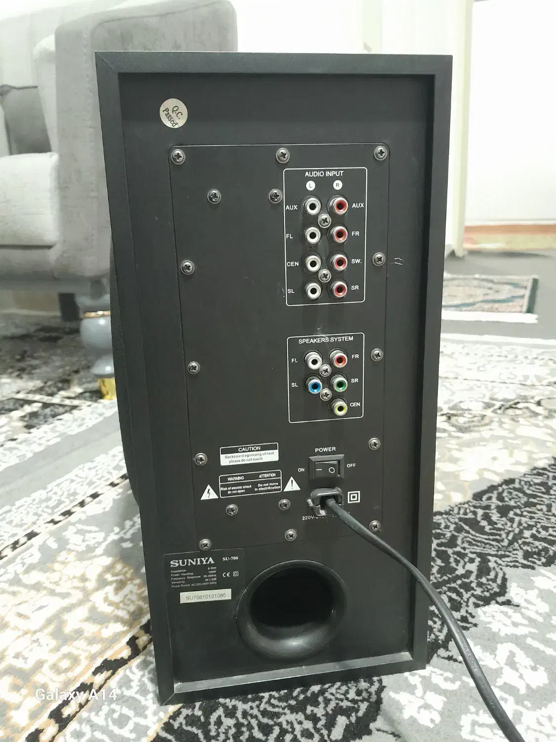 ساب ووفر در حد نو|سیستم صوتی خانگی|پاکدشت, شهرک امام رضا|دیوار