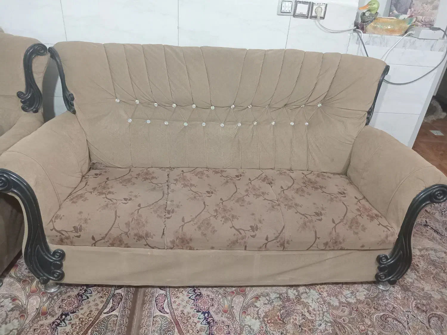 مبل مدل ارکیده نیمه استیل|مبلمان خانگی و میز عسلی|ملارد, |دیوار