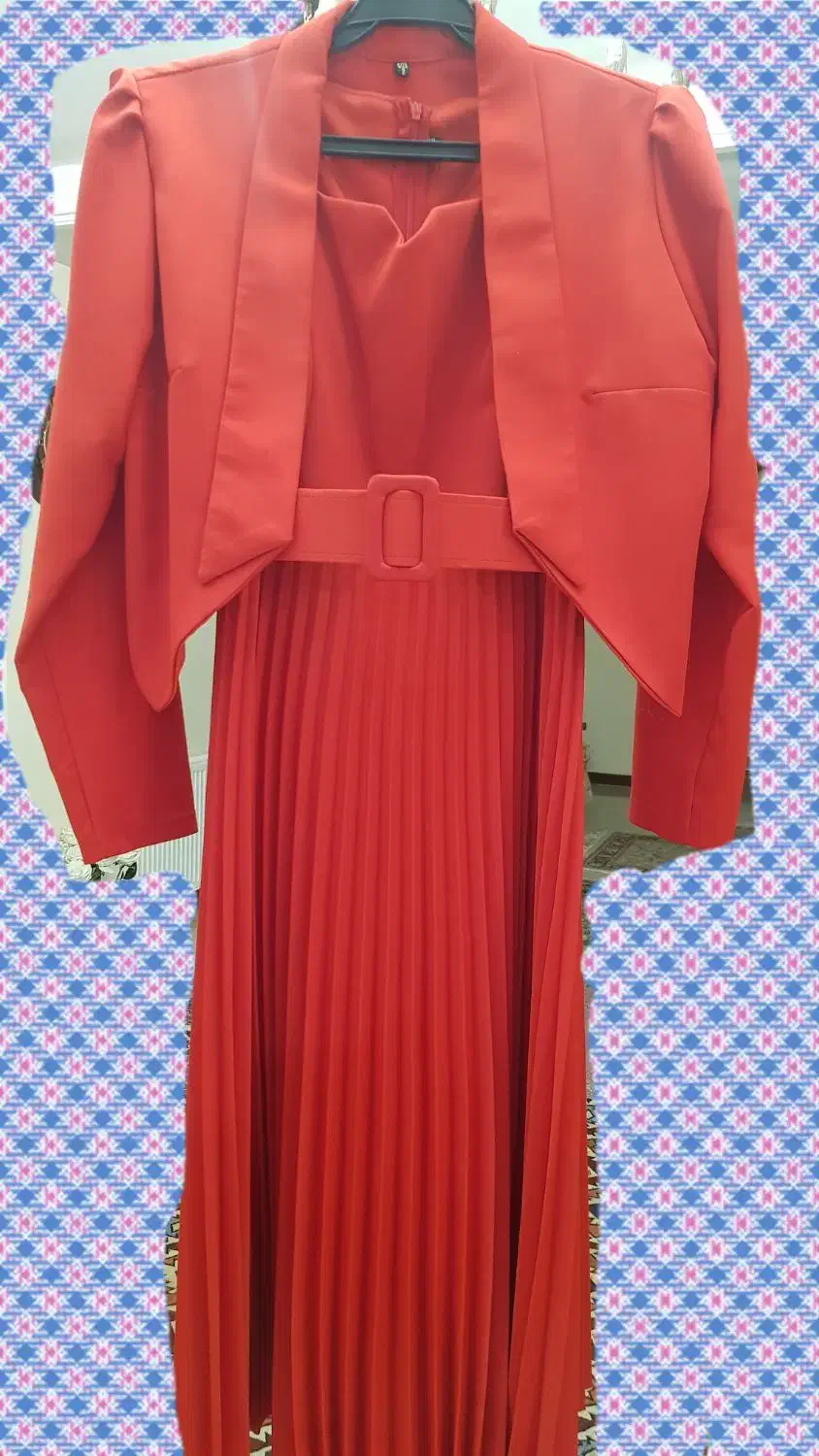 ست مجلسی یلدایی قرمز زنانه سایز ۴۴|لباس|تهران, صد دستگاه|دیوار