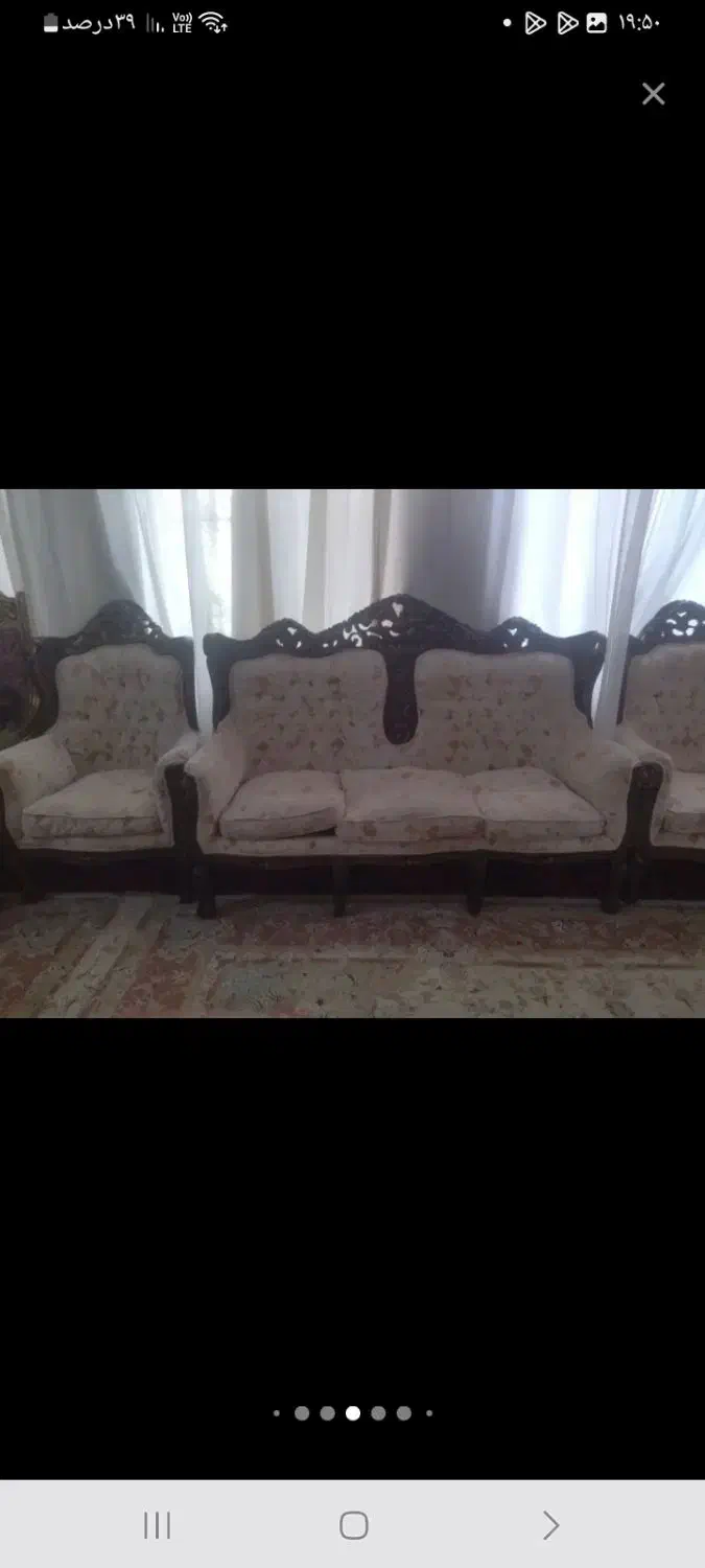 مخملی تمیزسالم|مبلمان اداری|مشهد, تلگرد|دیوار