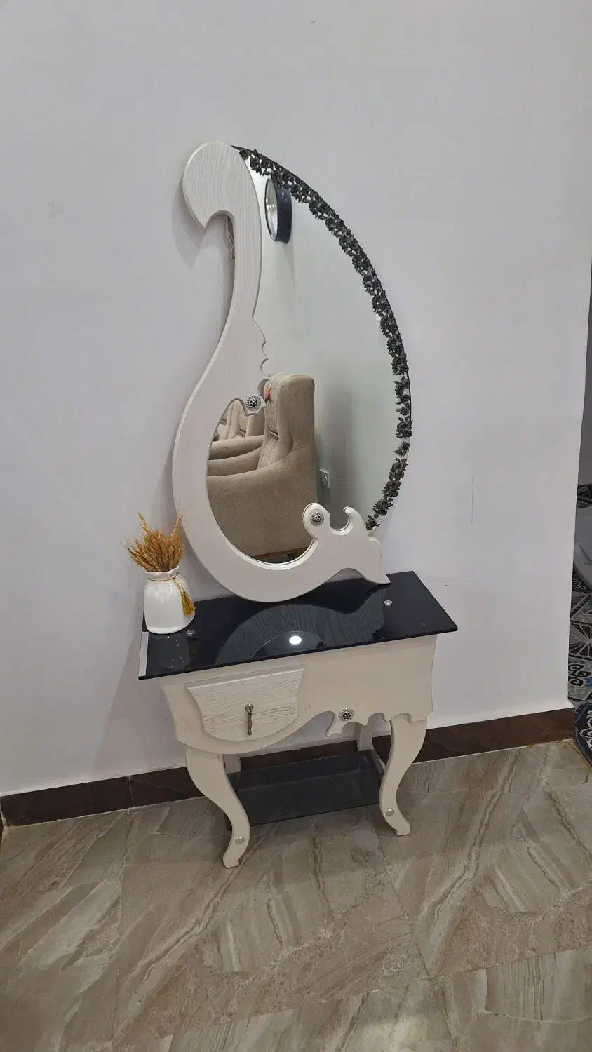 آینه|بوفه، ویترین، کنسول|فومن, |دیوار