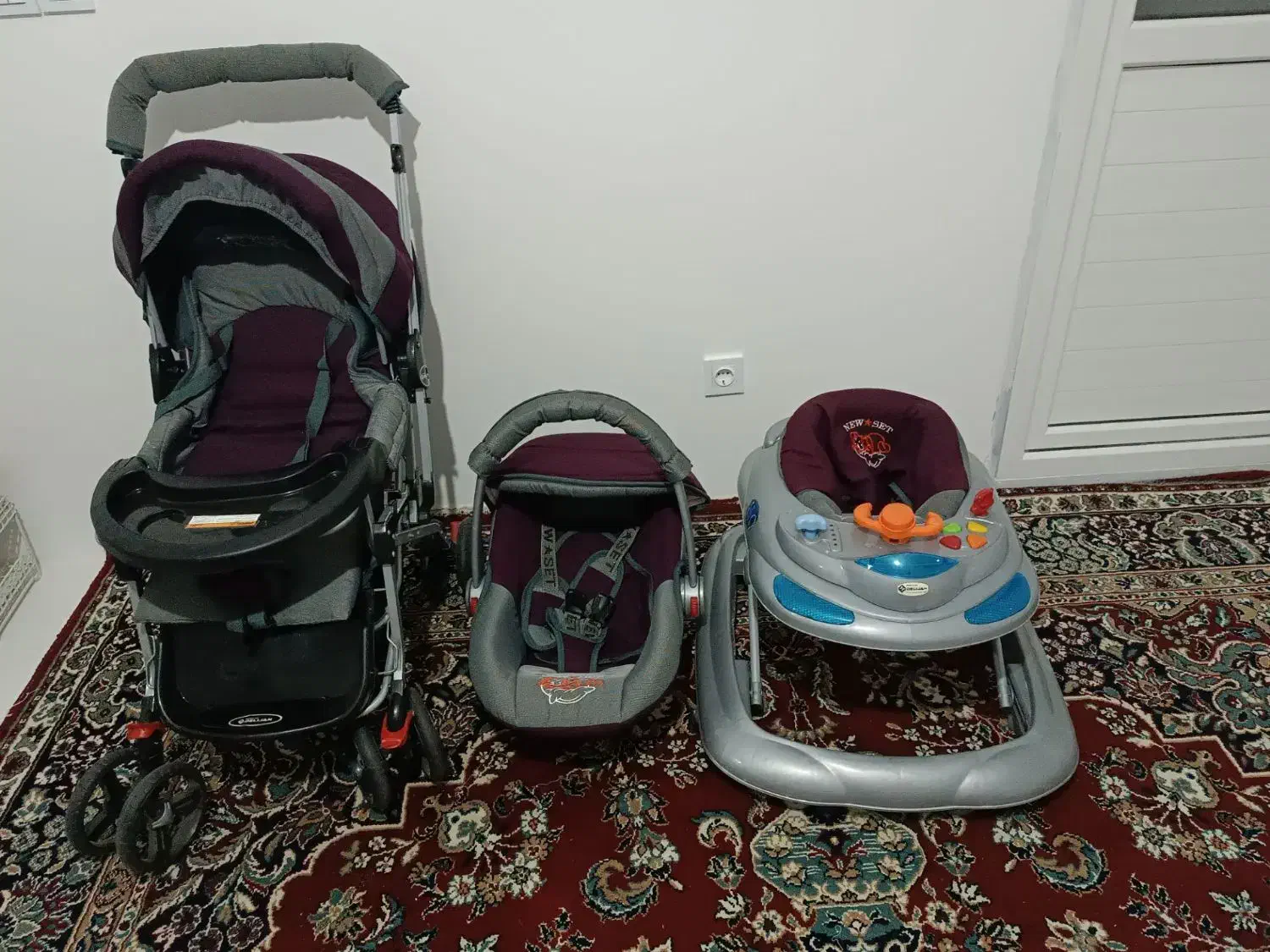 کالسکه وکریر نو نو مارک دلیجان|کالسکه و لوازم جانبی|همدان, |دیوار