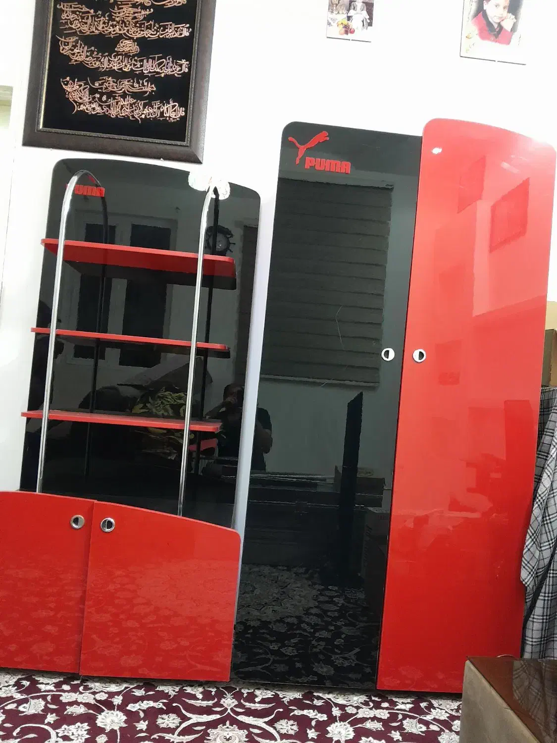 میز کامپیوتر کمد قفسه|جاکفشی، کمد، دراور|تربتحیدریه, قائم|دیوار