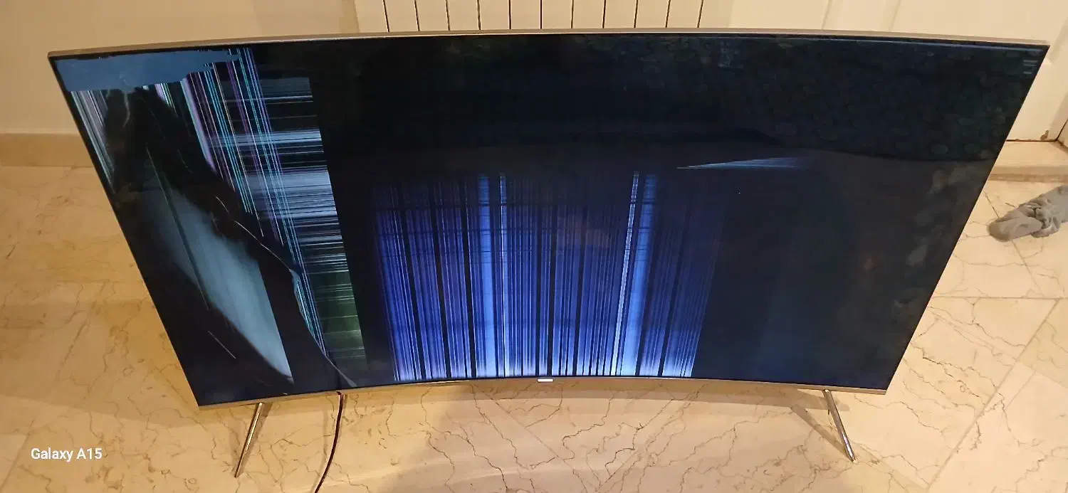 تلویزیون ال ای دی منحنی 55 سامسونگ|تلویزیون و پروژکتور|تهران, جنت‌آباد جنوبی|دیوار