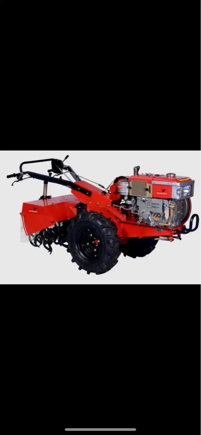 تیلر ۱۱/۵ اسب دیزل یانمار ژاپن ادوات کامل و بارکش|ماشینآلات صنعتی|ساری, |دیوار