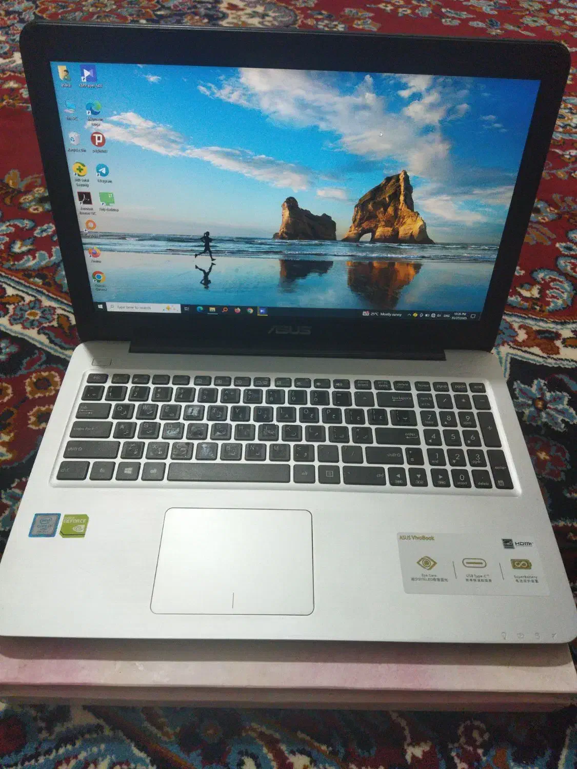 لپ تاپ x556uqk|رایانه همراه|نورآباد, |دیوار