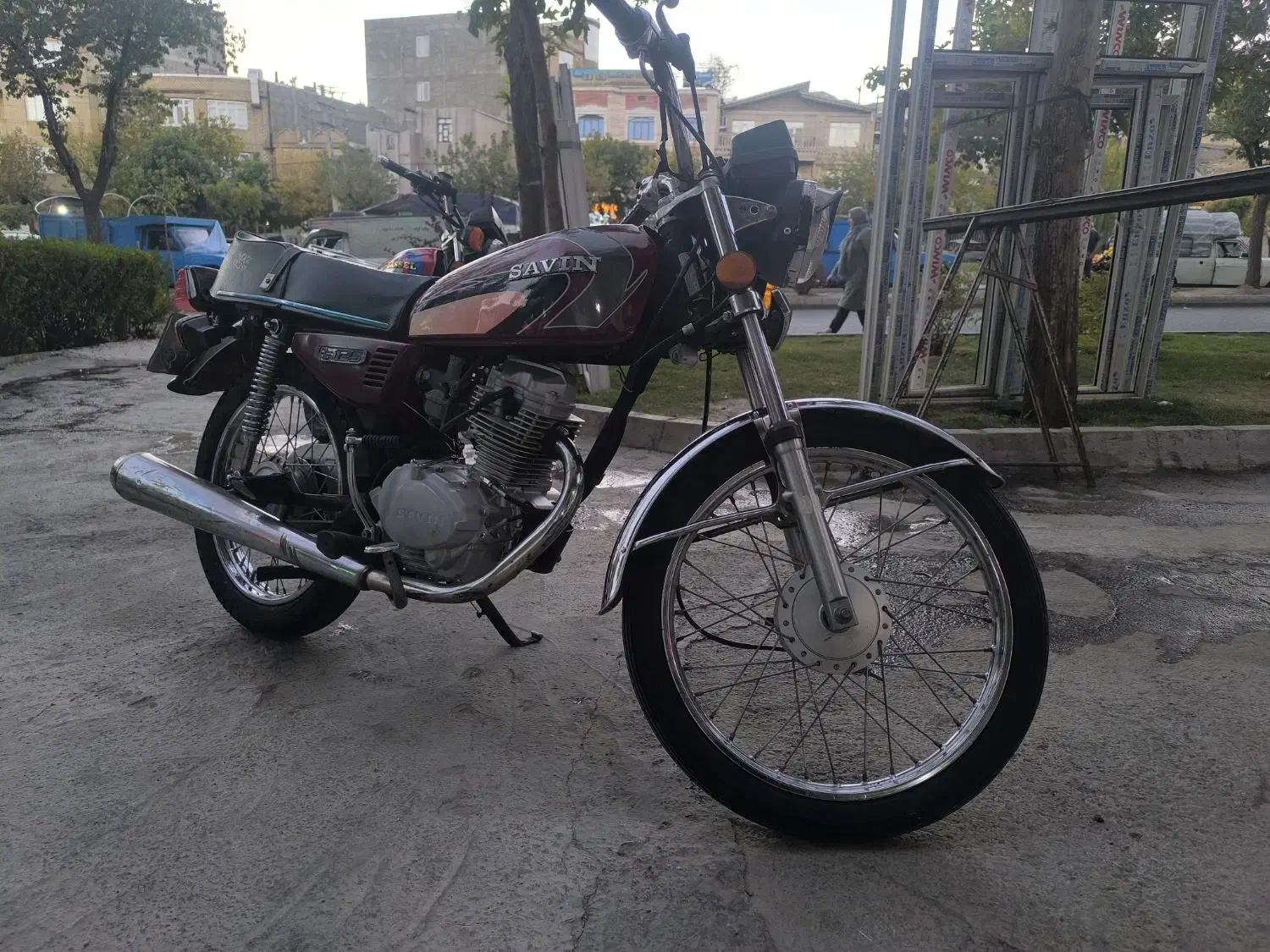 موتورسیکلت ساوین مدل 89|موتورسیکلت|سقز, |دیوار