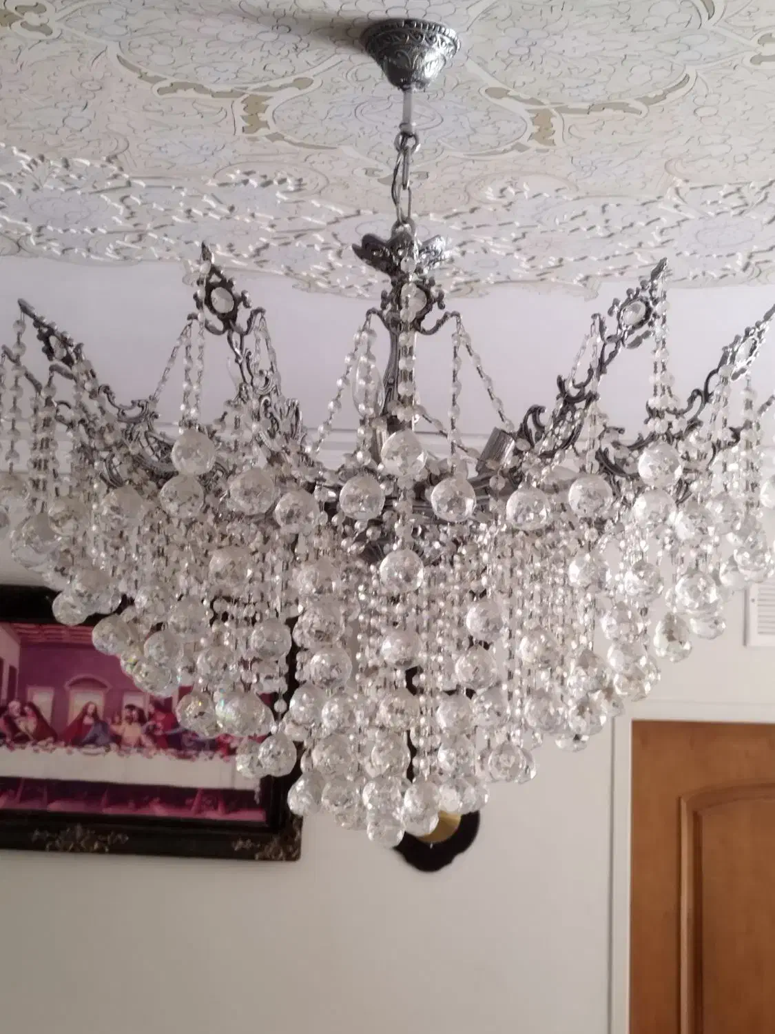 لوستر وارداتی|لوستر و چراغ آویز|اصفهان, جلالیه|دیوار