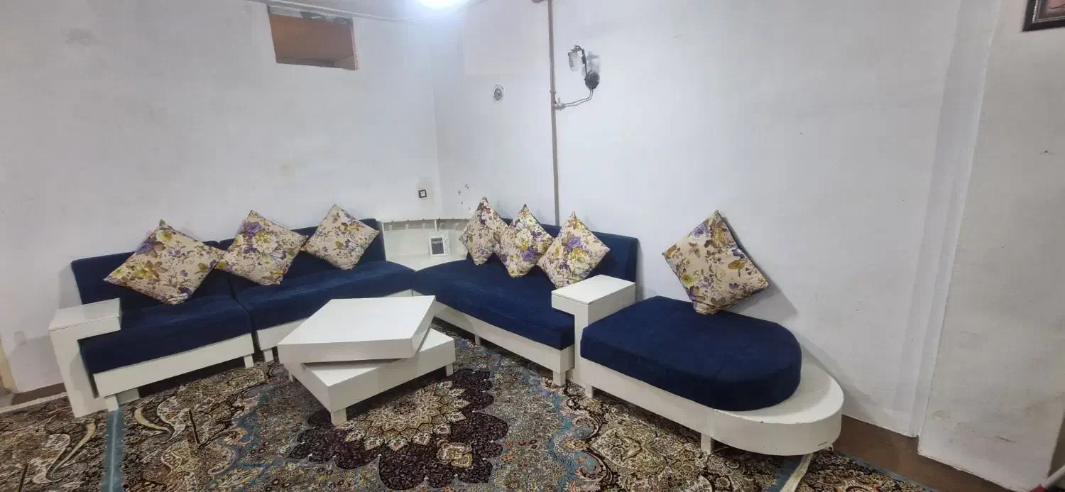 مبل ال ۷نفره بامیزوعسلی|مبلمان خانگی و میز عسلی|کرمانشاه, |دیوار