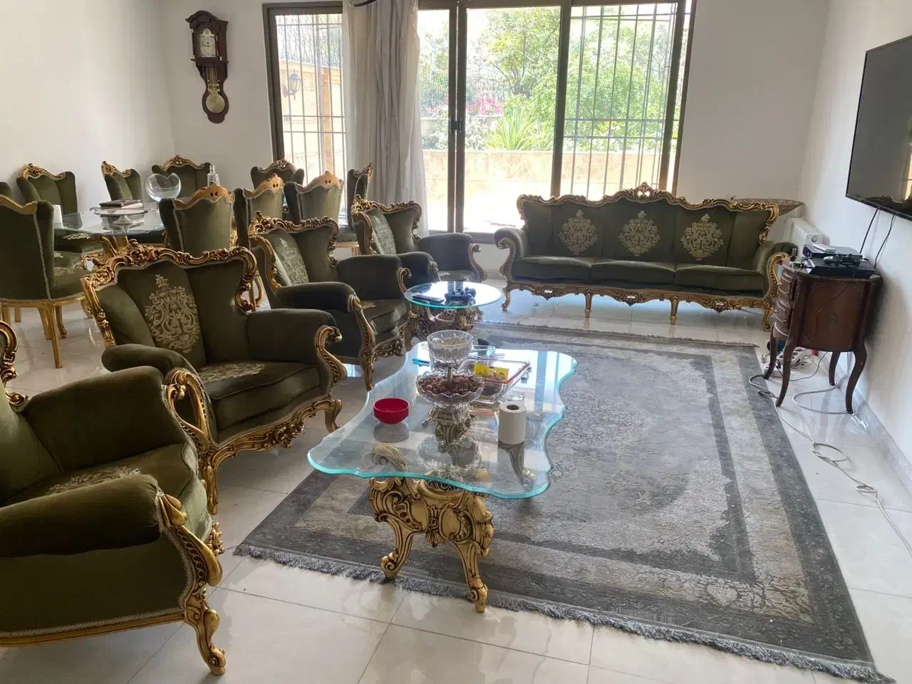 مبل سلطنتی|مبلمان خانگی و میز عسلی|شیراز, قصرالدشت|دیوار