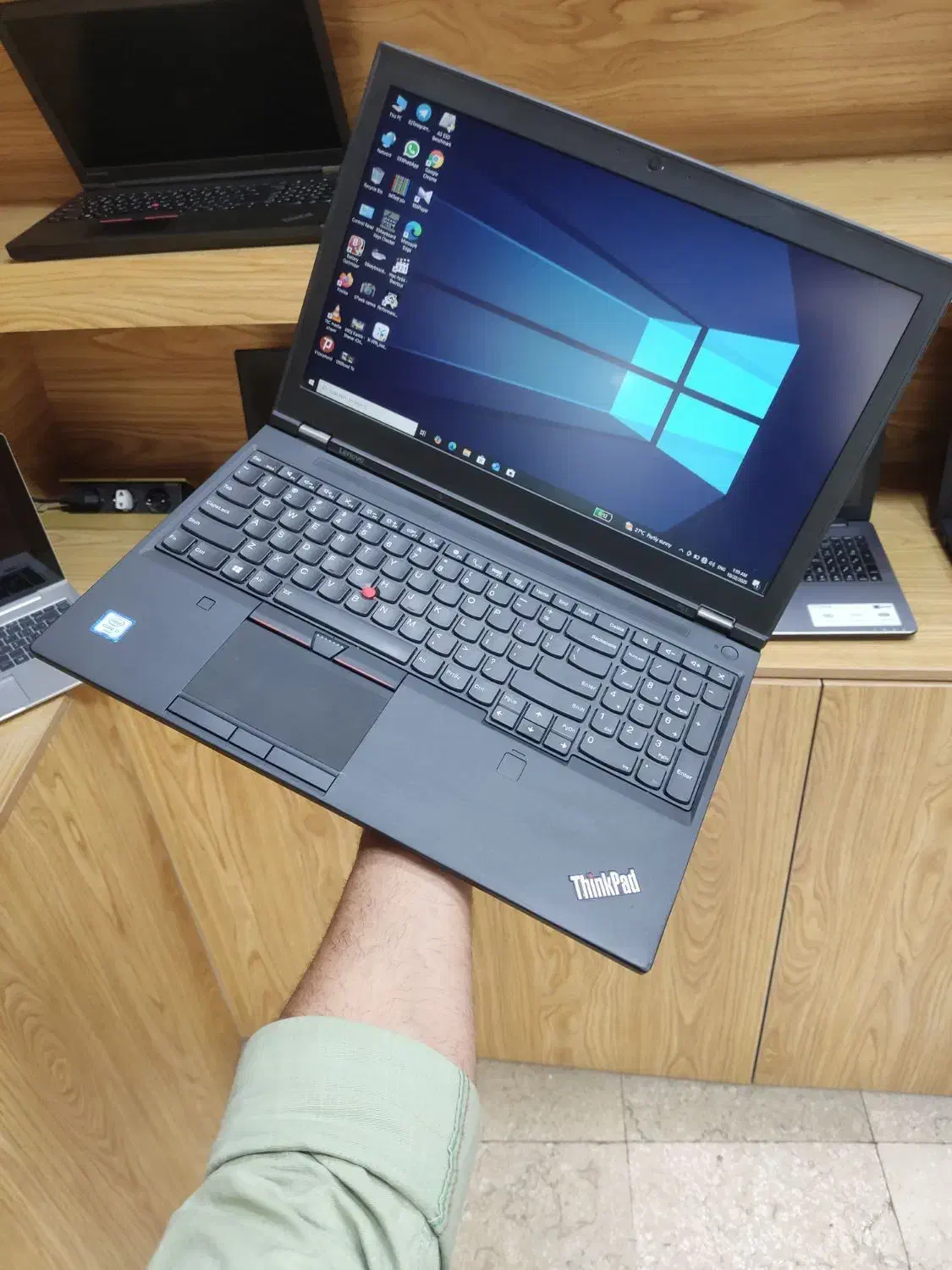 گرافیکدارLenovo P50 i7HQ رم۱۶/هارد512ssd/گیم/رندر|رایانه همراه|تهران, استخر|دیوار