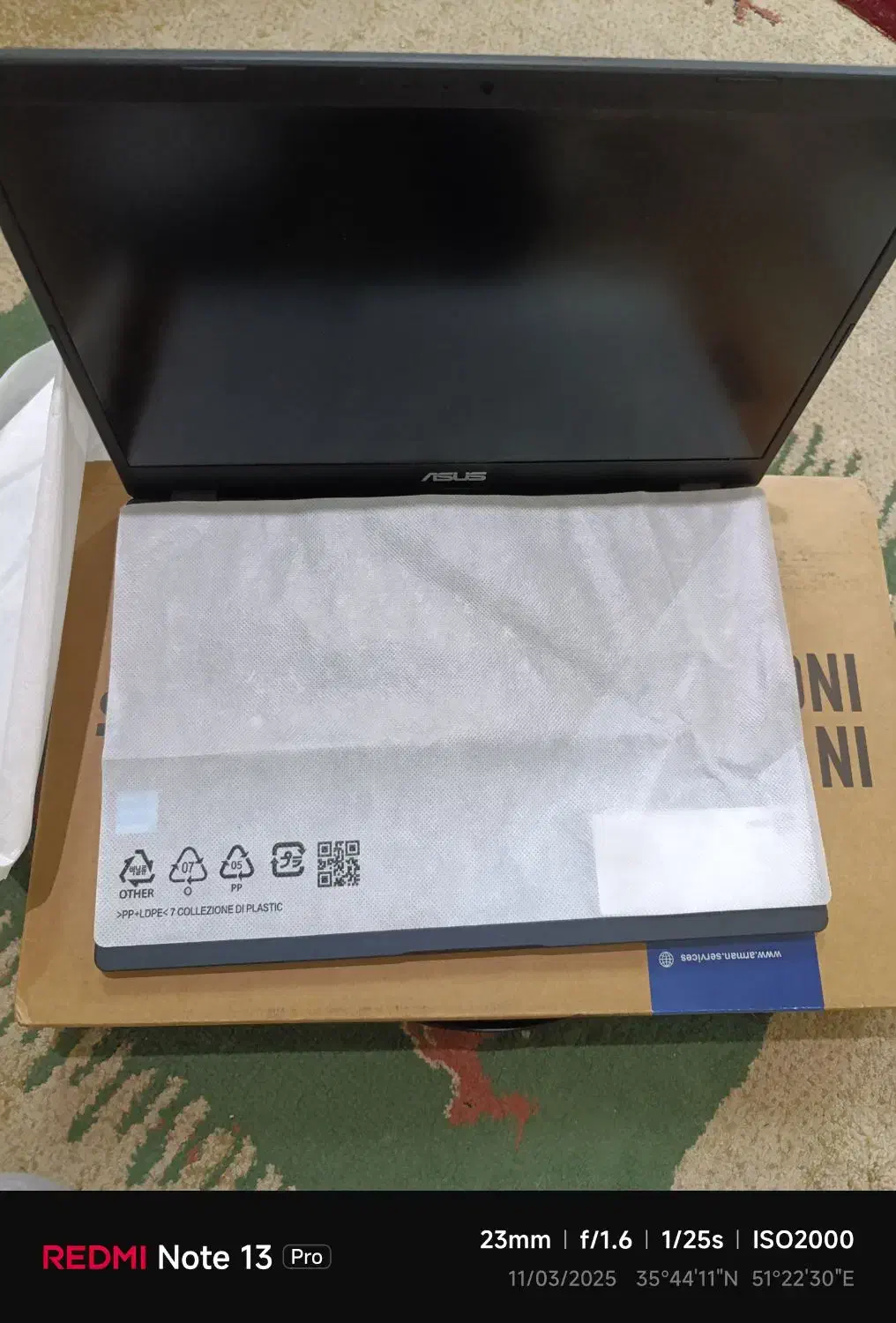 لبتاب ایسوس 14اینچ هارد512 SSD نو گارانتی داره|رایانه همراه|تهران, گیشا|دیوار