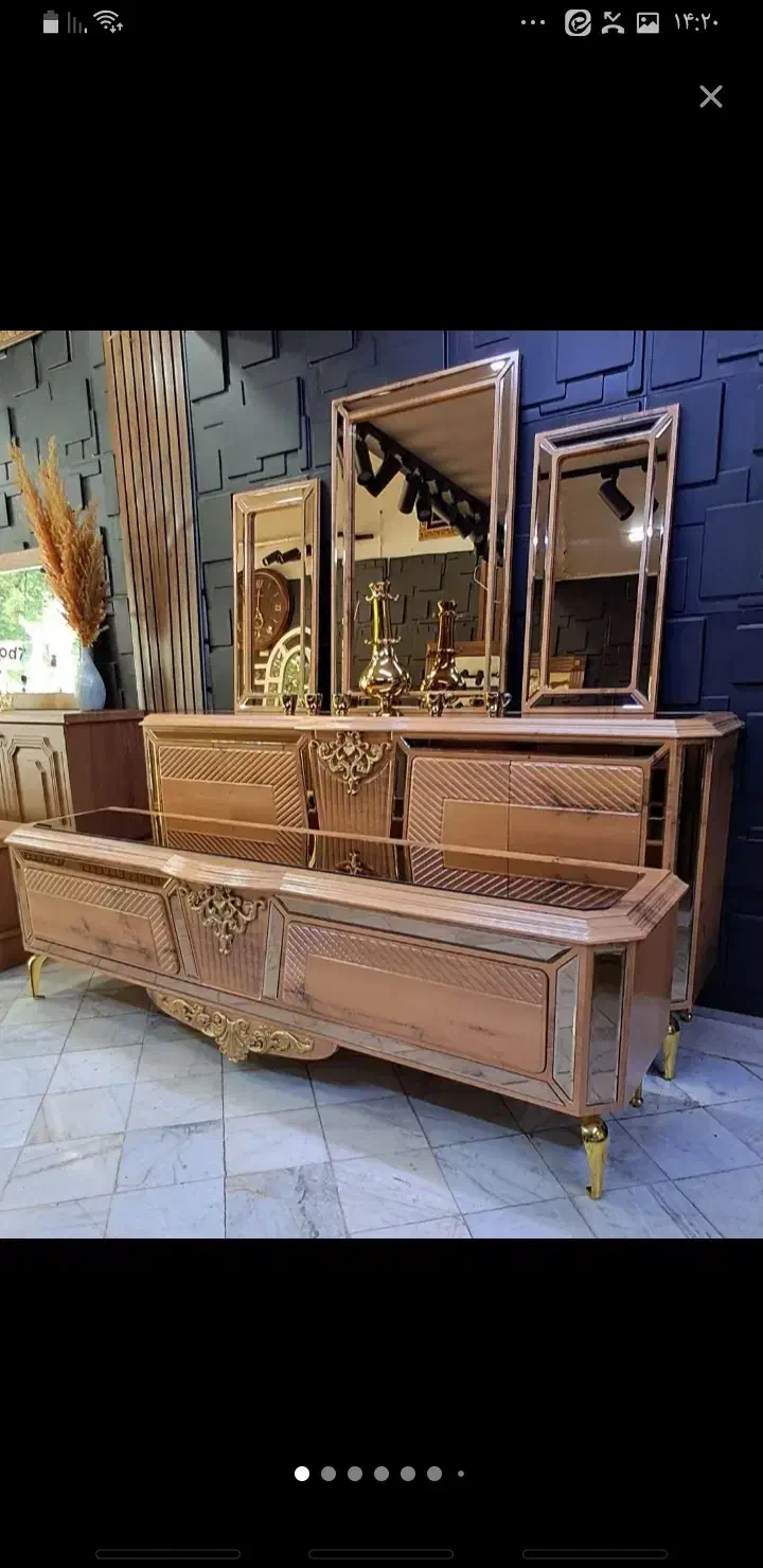 آینه  کنسول میزتیوی|بوفه، ویترین، کنسول|تهران, صاحب الزمان|دیوار