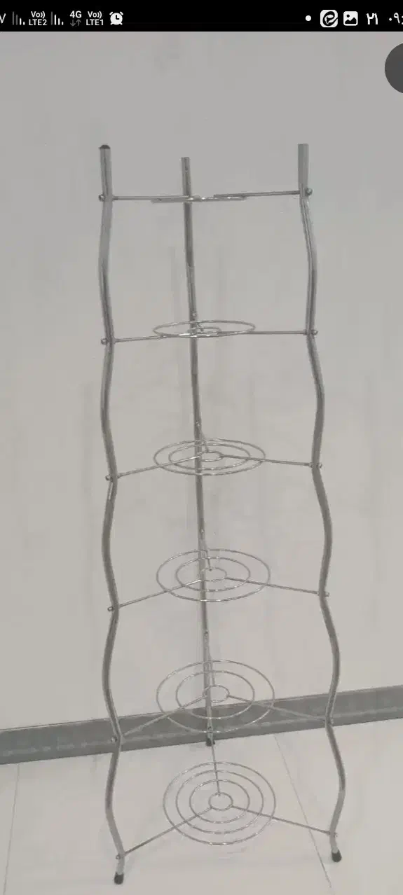 استند قابلمه ۶ طبقه قیمت ۲۰۰ هزار تومان|آب‌چکان و نظم‌دهنده ظروف|هشتگرد, فاز ۲ مهستان|دیوار