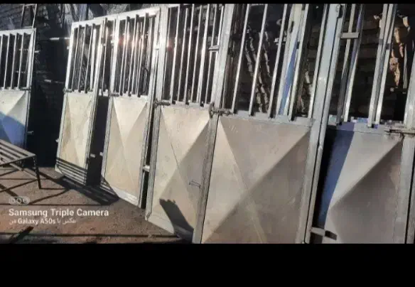 چهارچوب فلزی و چوبی و ضد سرقت|مصالح و تجهیزات ساختمان|برخوار, |دیوار