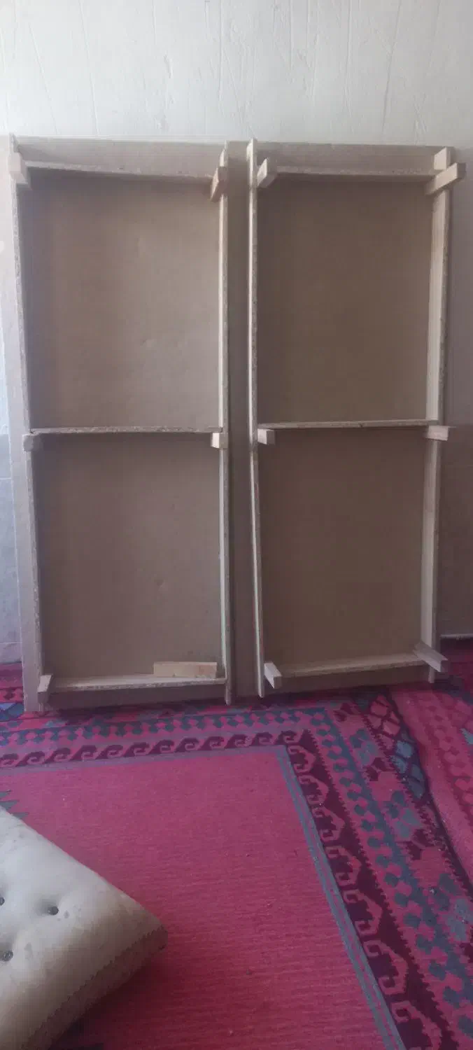 فروش تخت دونفره همراه باتشک|تخت و سرویس خواب|یاسوج, |دیوار