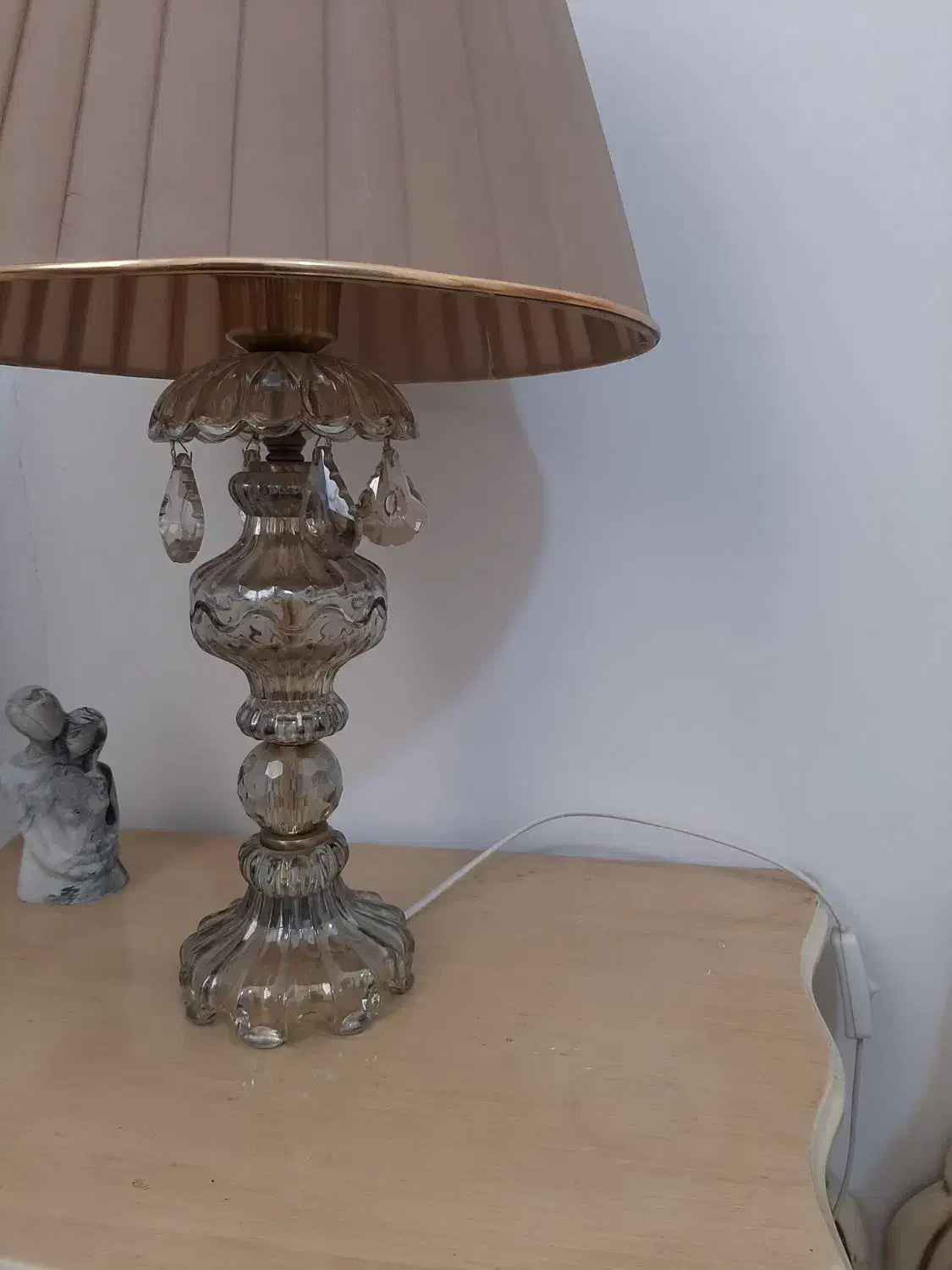 آباژور پایه کریستال|چراغ خواب و آباژور|تهران, علیآباد|دیوار