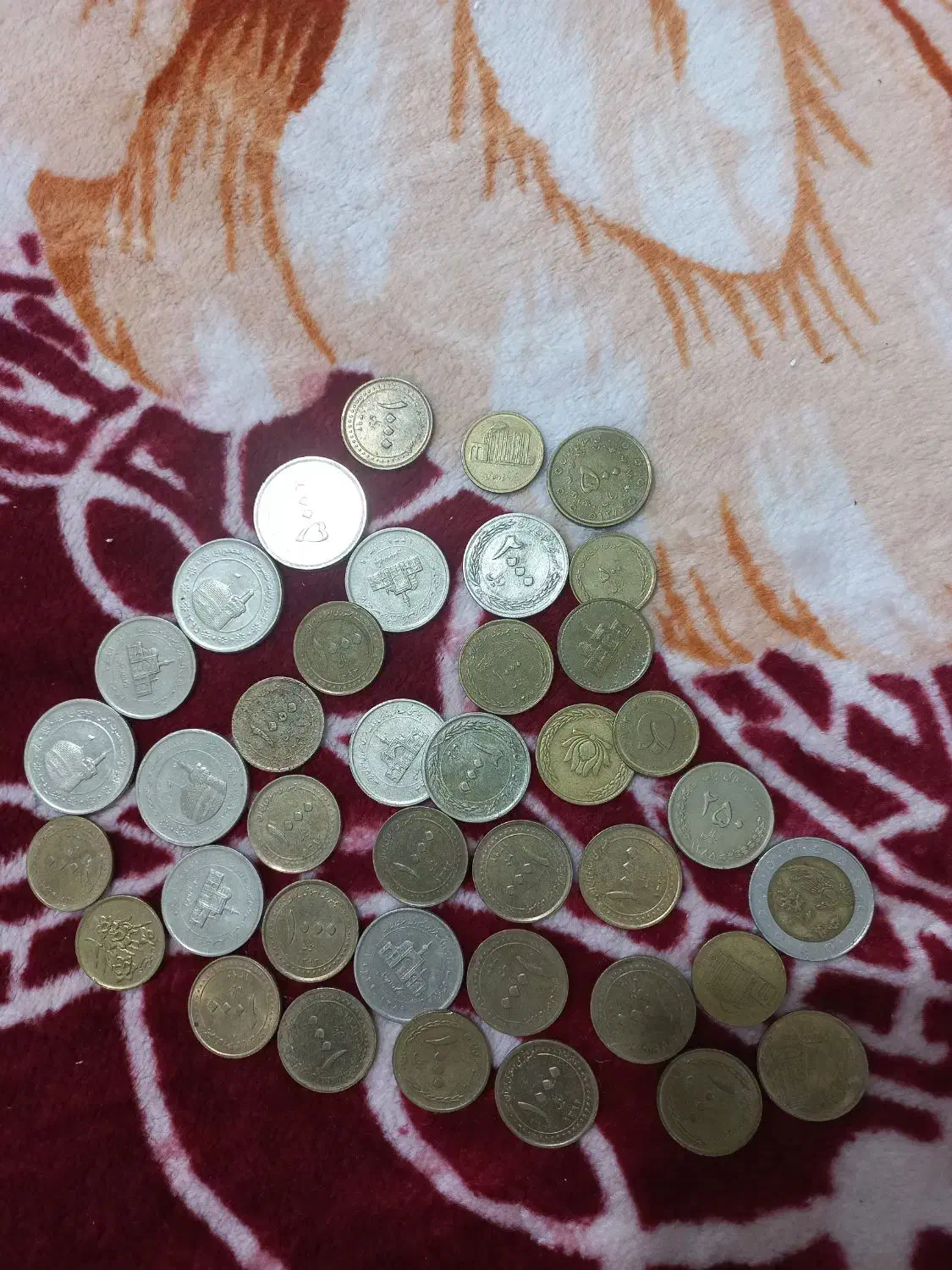 سکه قدیمی|کلکسیون سکه، تمبر، اسکناس|مشهد, امیر المومنین|دیوار