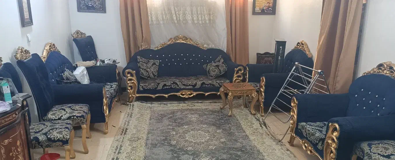 مبل ۷ نفره کلاسیک سفارش تهران|مبلمان خانگی و میز عسلی|شاهین‌شهر, مسکن مهر|دیوار